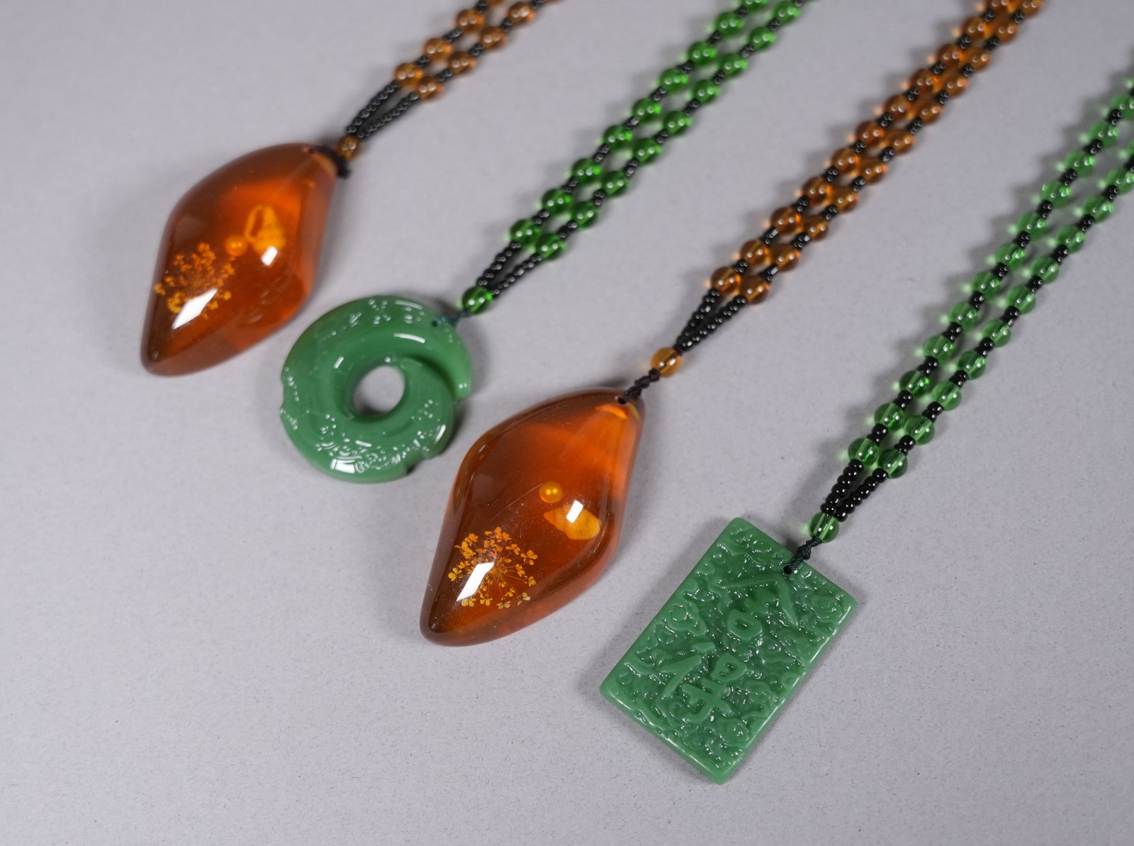 Lots Chinese necklaces - 4