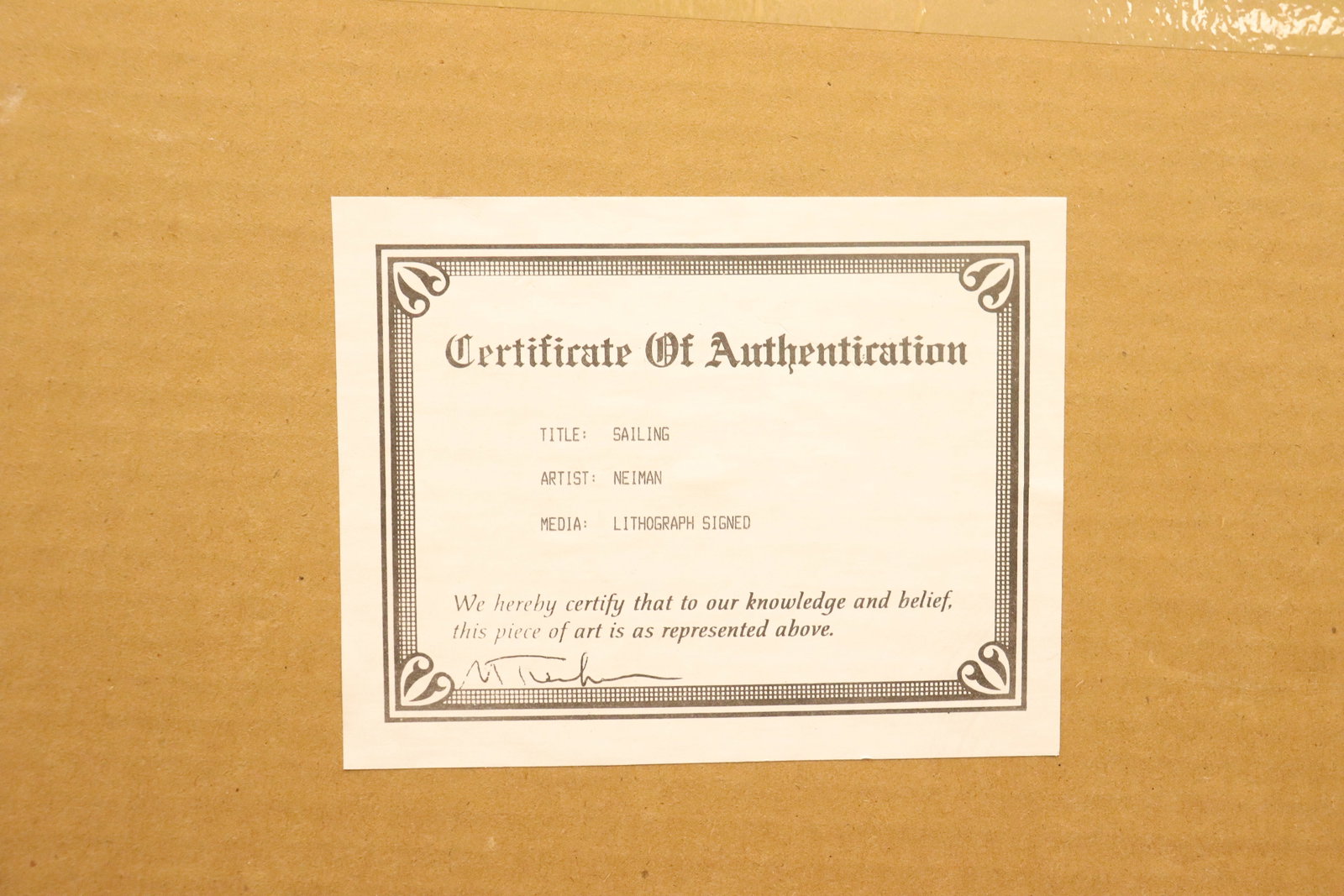 Forrest framed lithograph - 4