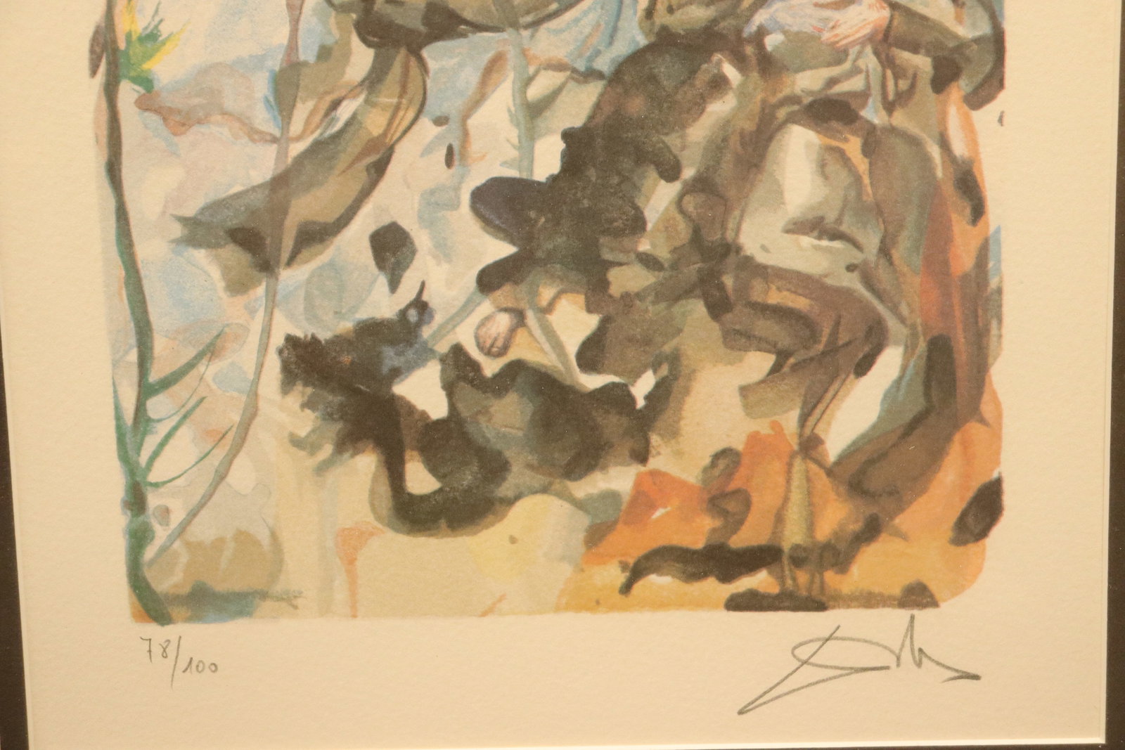Lots Dali signed lithograph - 4