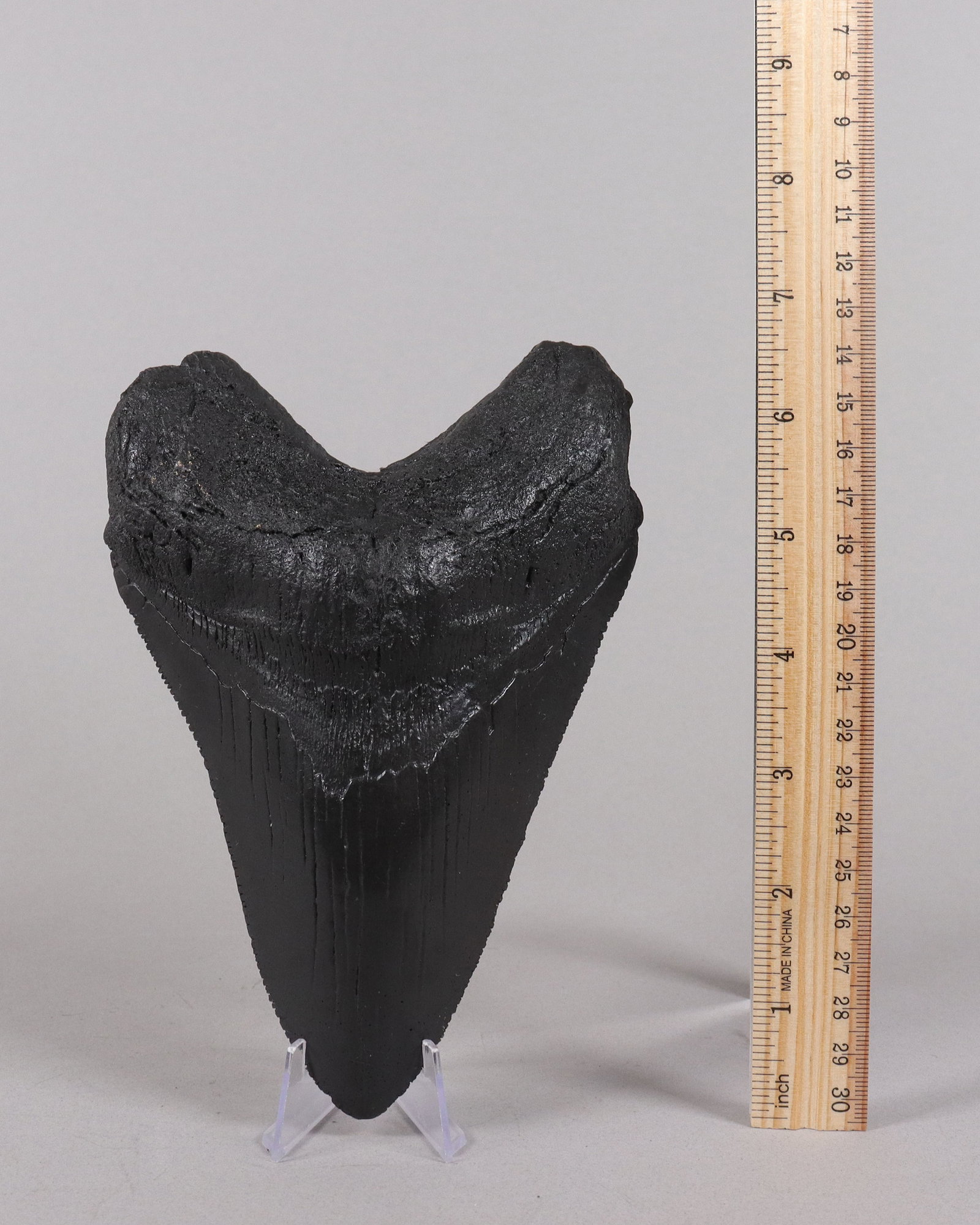 A large carved estate item: A large carved estate item. H: 7" x W: 5.1."