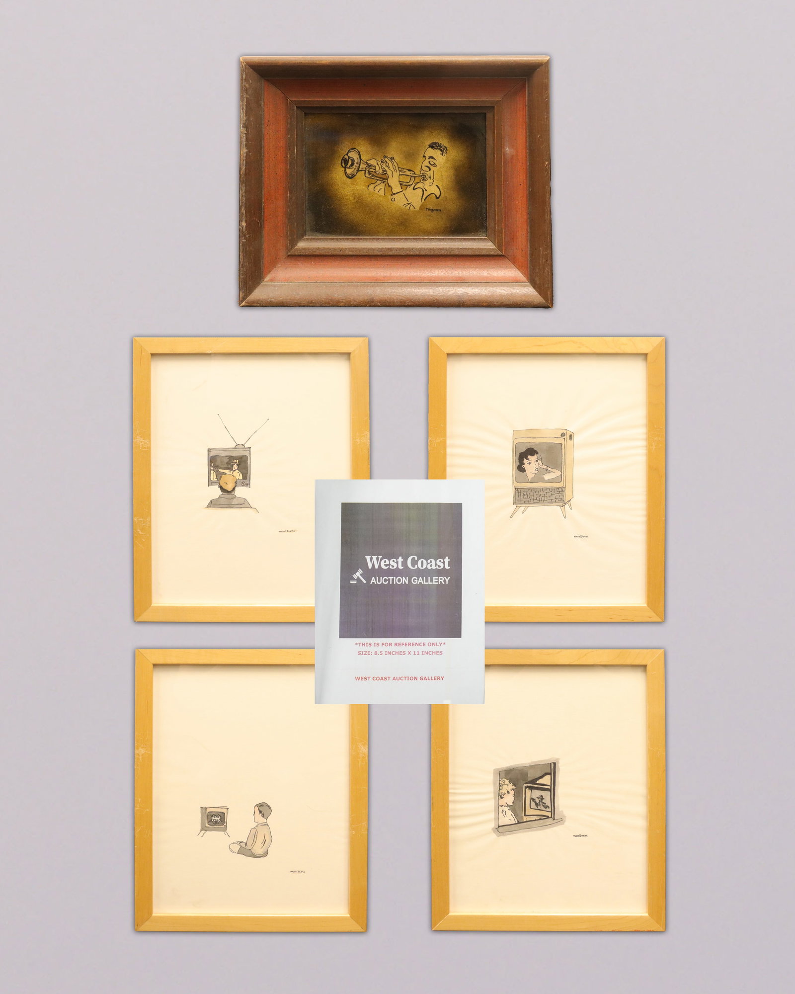 Lots framed art - 2