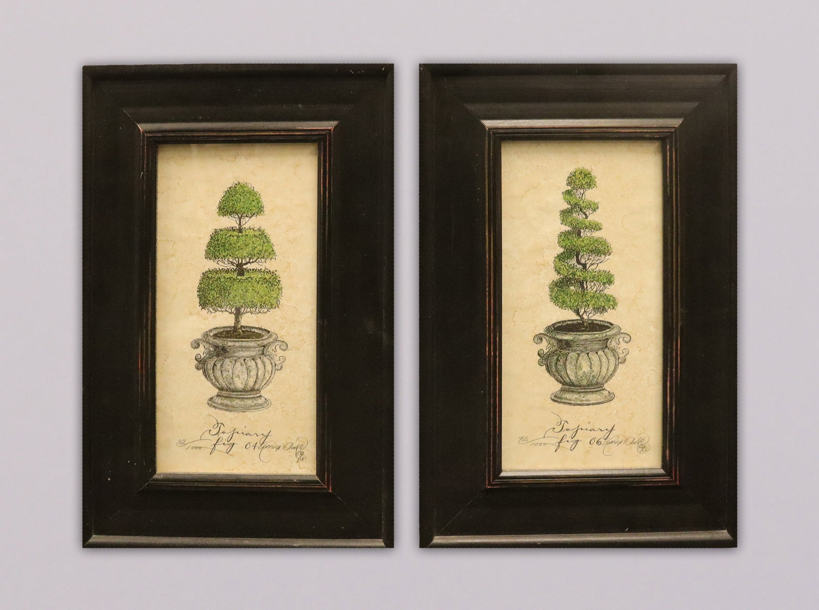 Lots framed art estate: Lots framed art, from an estate. Largest H: 17.5" x W: 11.5."