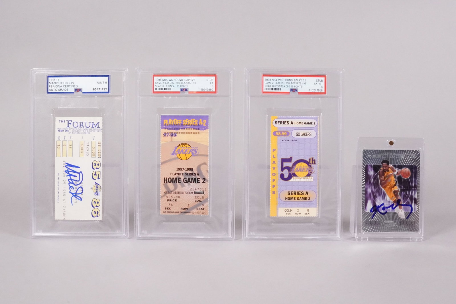 Lots Lakers graded items: Lots Lakers graded items. All sales are final, no return.