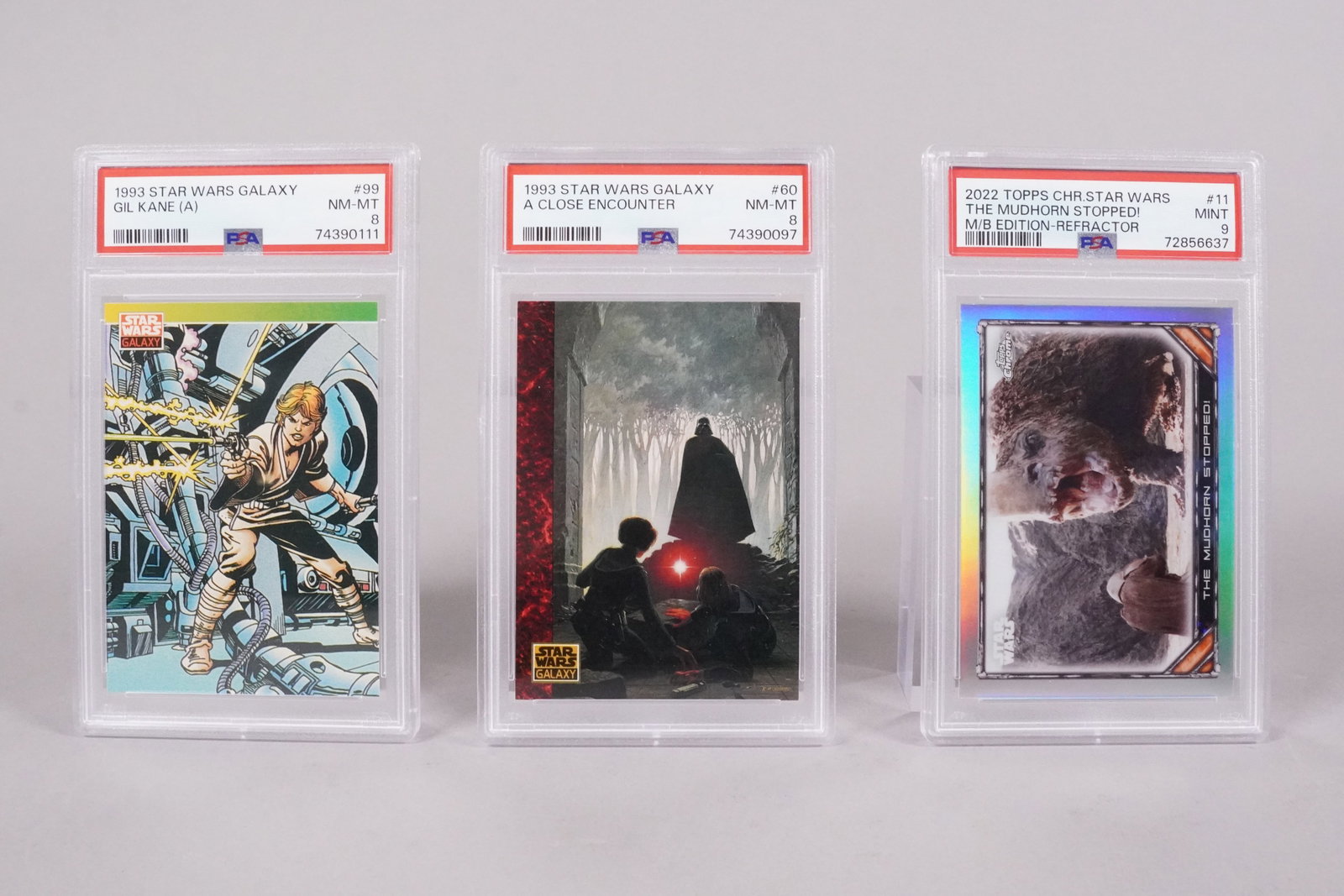 Lots Star Wars card PSA: Lots Star Wars card, PSA graded.