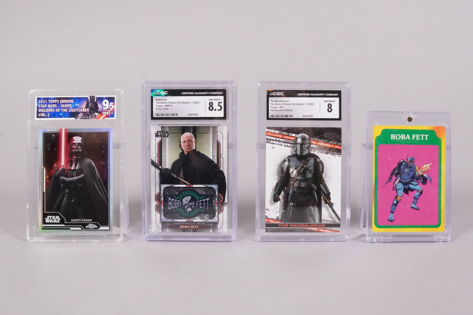 Lots Star Wars card CGC (1 of 6)