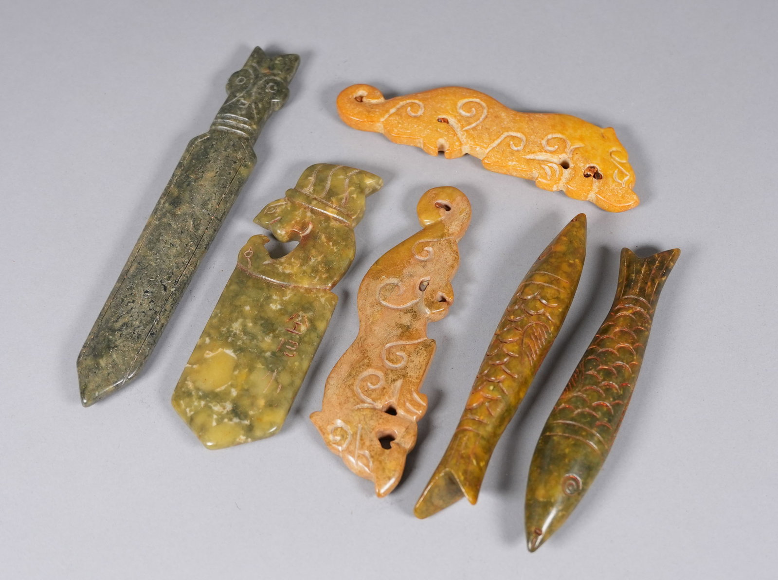 Lots Chinese fine carvings (1 of 6)