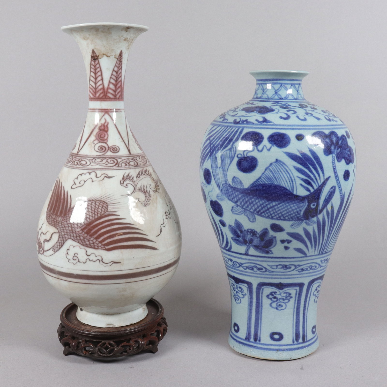 2 Chinese fine tall vase (1 of 7)