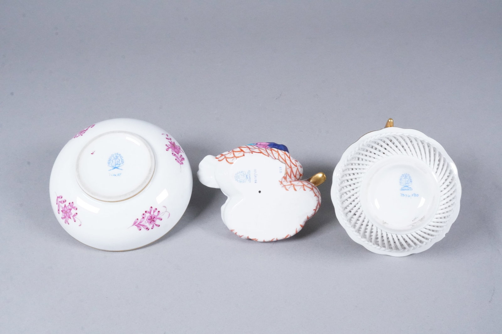 Lots fine estate items Herend - 4