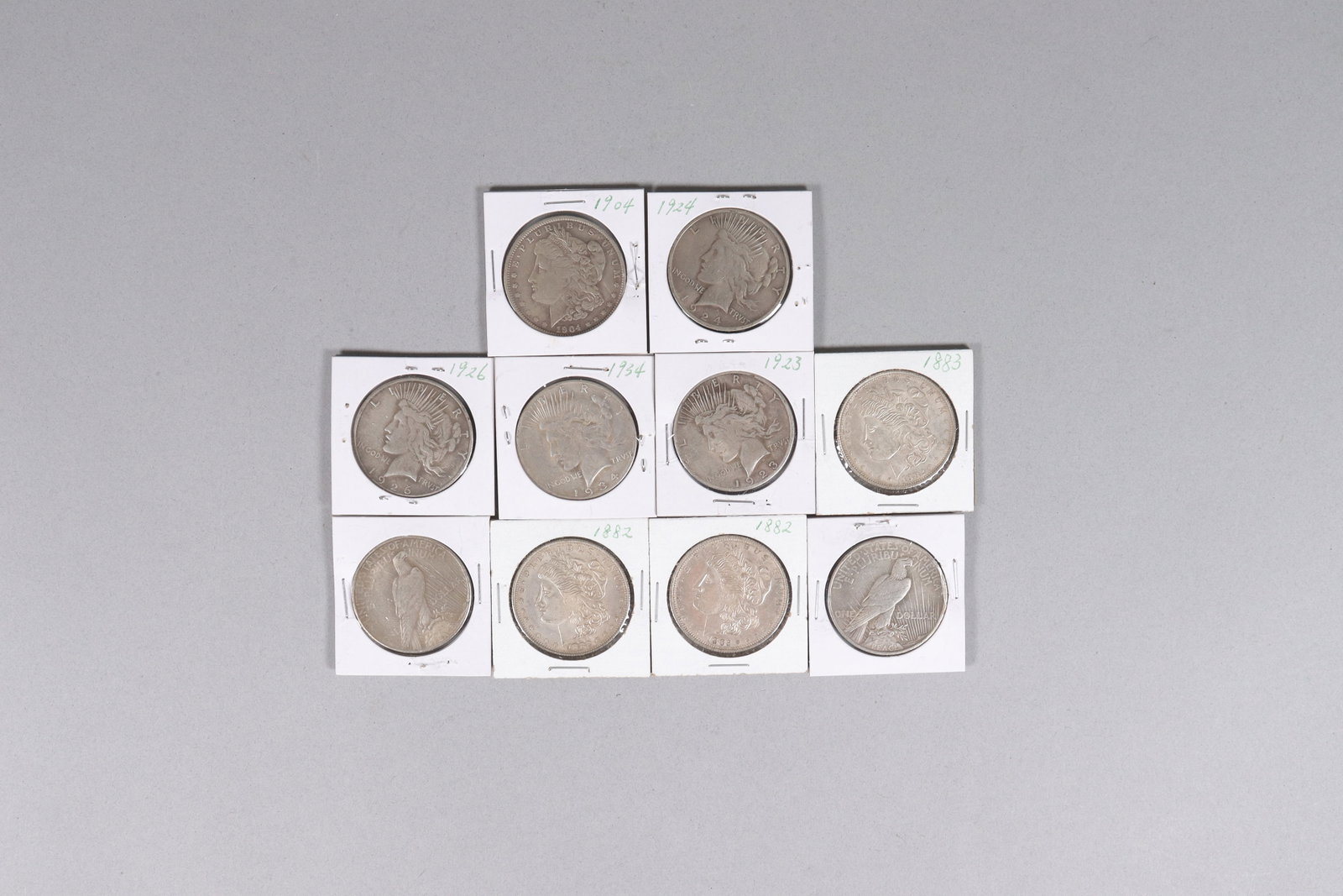 Lots estate coins ungraded: Lots estate coins, ungraded. We do not guarnatee its, material, carving, engraving, age and any writing on it. Came from an estate. All sales are final, no return.