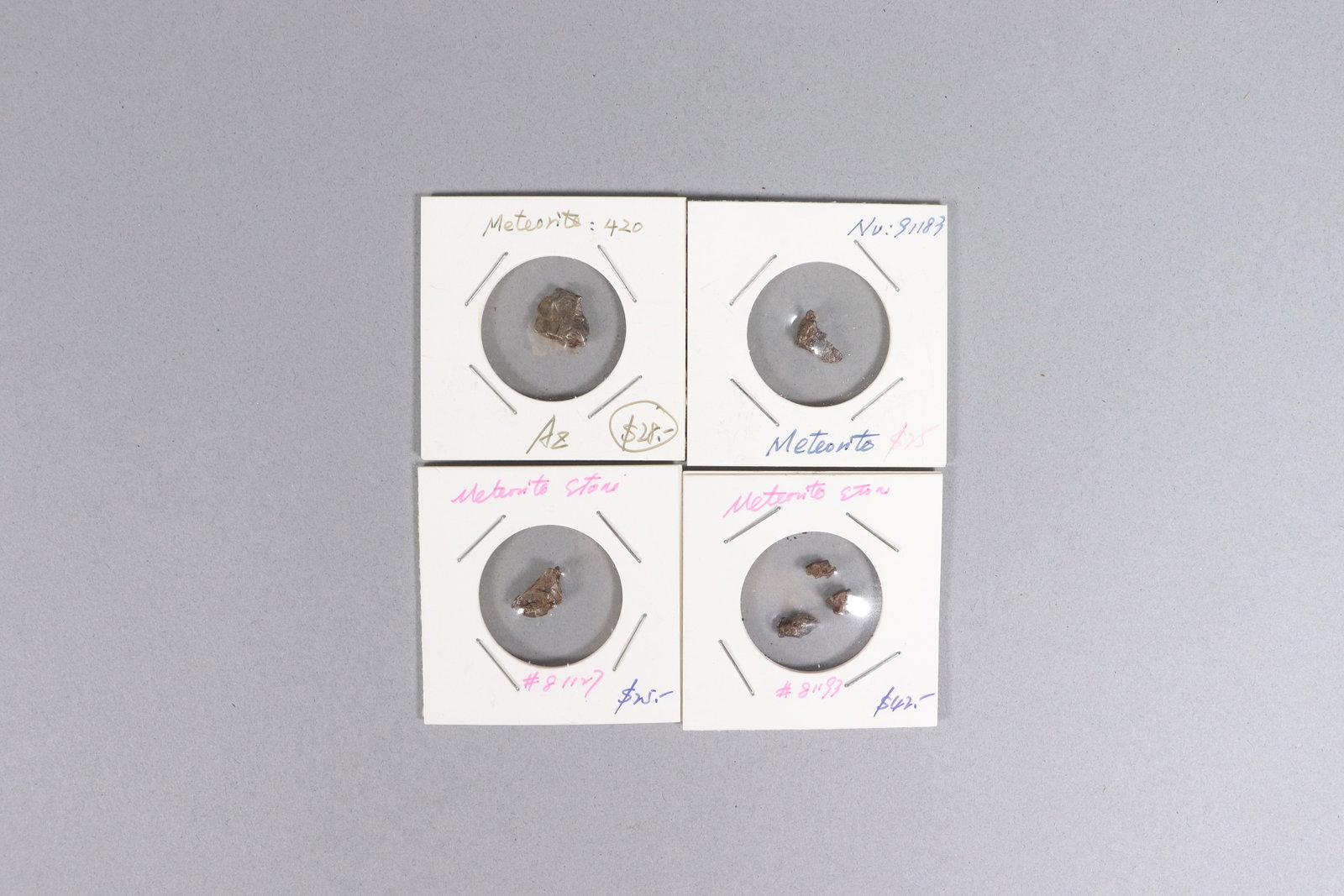 Lots meteorite specimen - 3