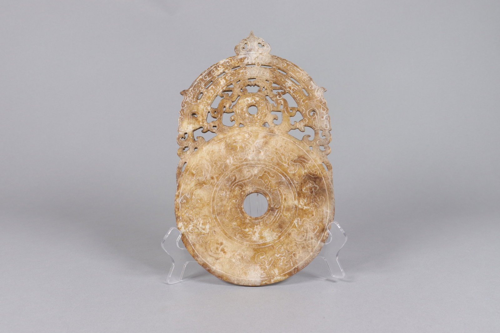 Chinese large carved stone ornament (1 of 8)