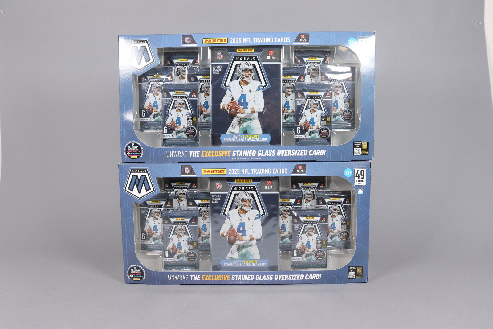 Lots Panini 2025 sealed NFL card packs: Lots Panini 2025 sealed NFL card packs. 100% authentic and sealed.