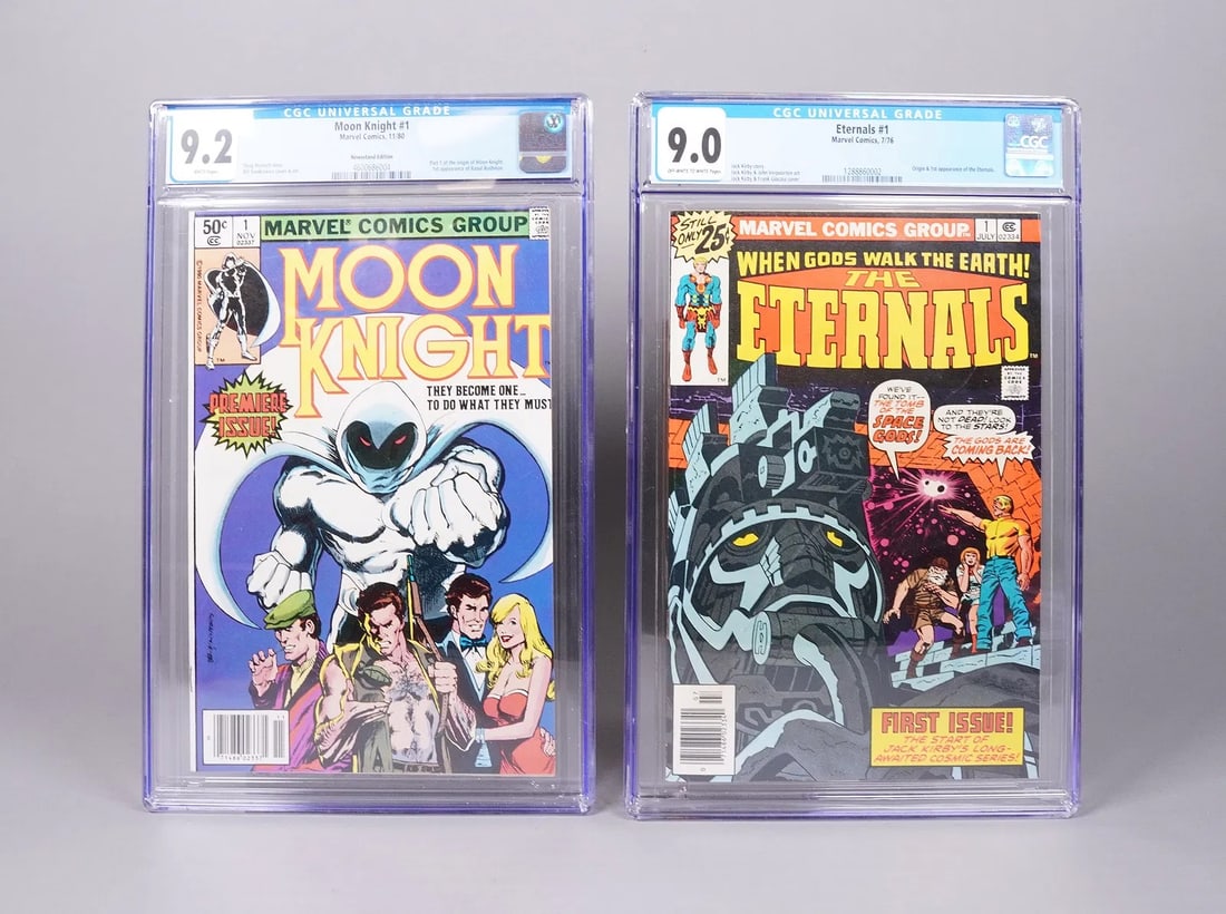 2 vintage Marvel comics CGC (1 of 5)