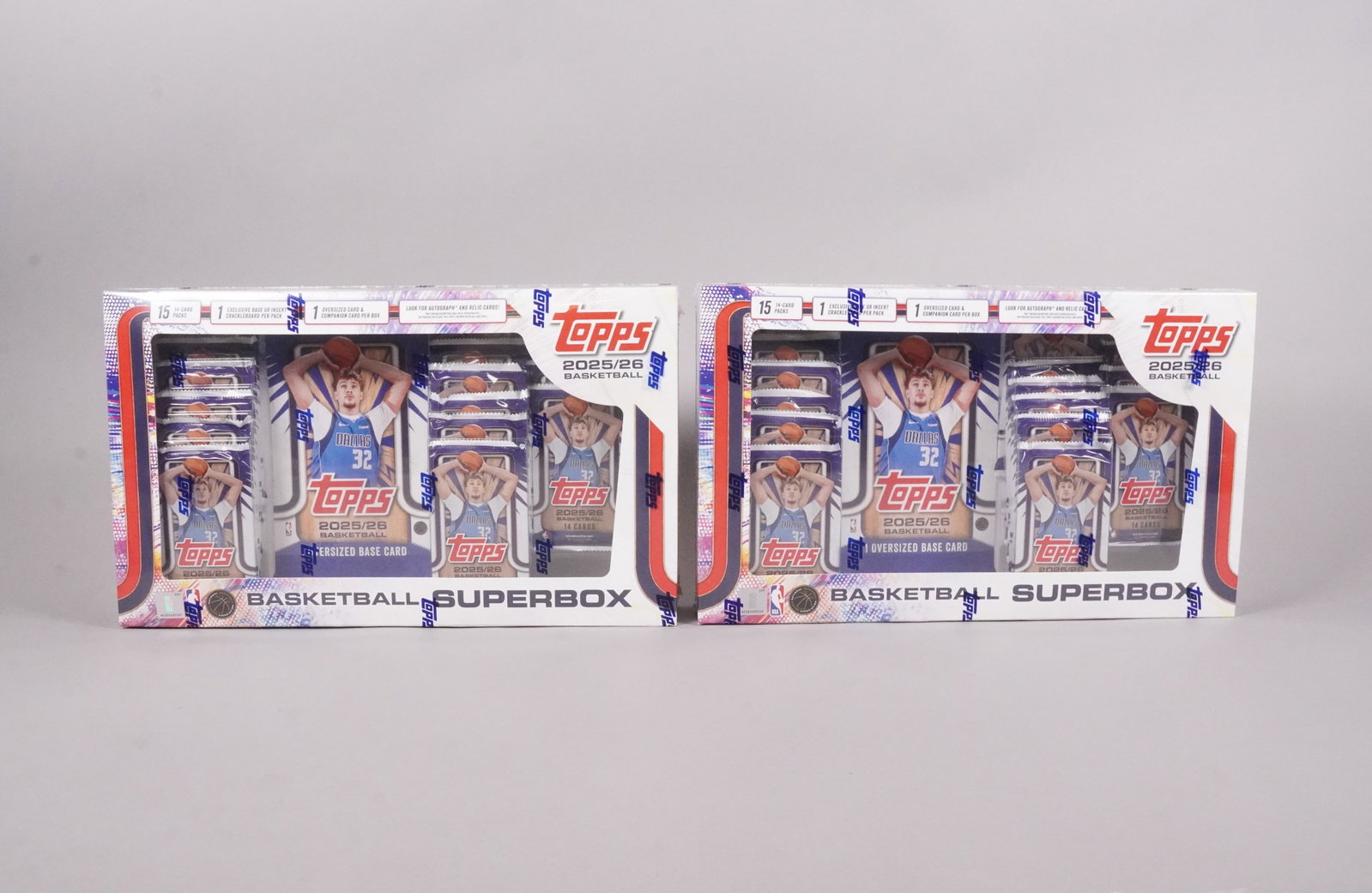 Lots sealed Topps basketball packs (1 of 6)