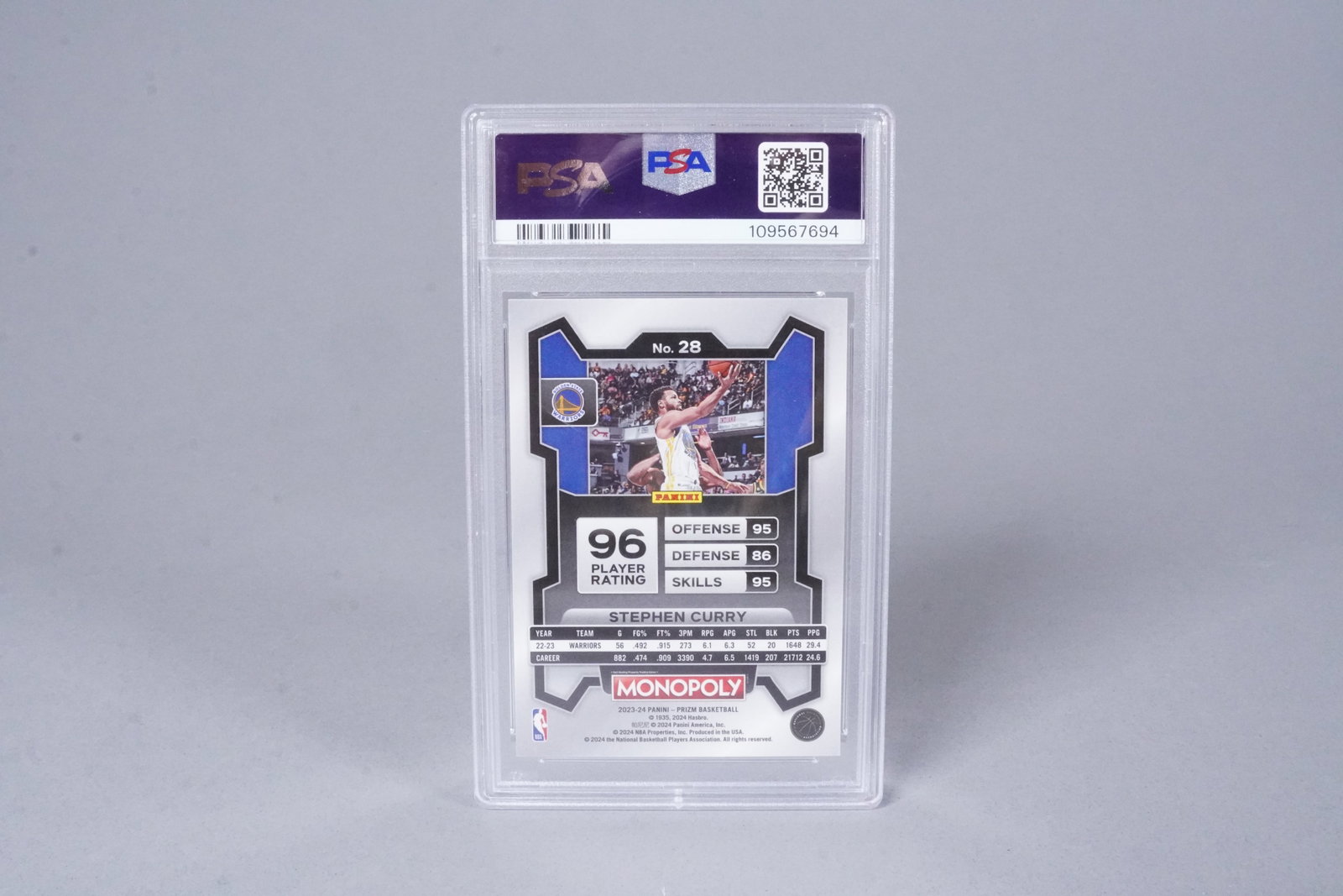 2 Steph Curry cards PSA - 3