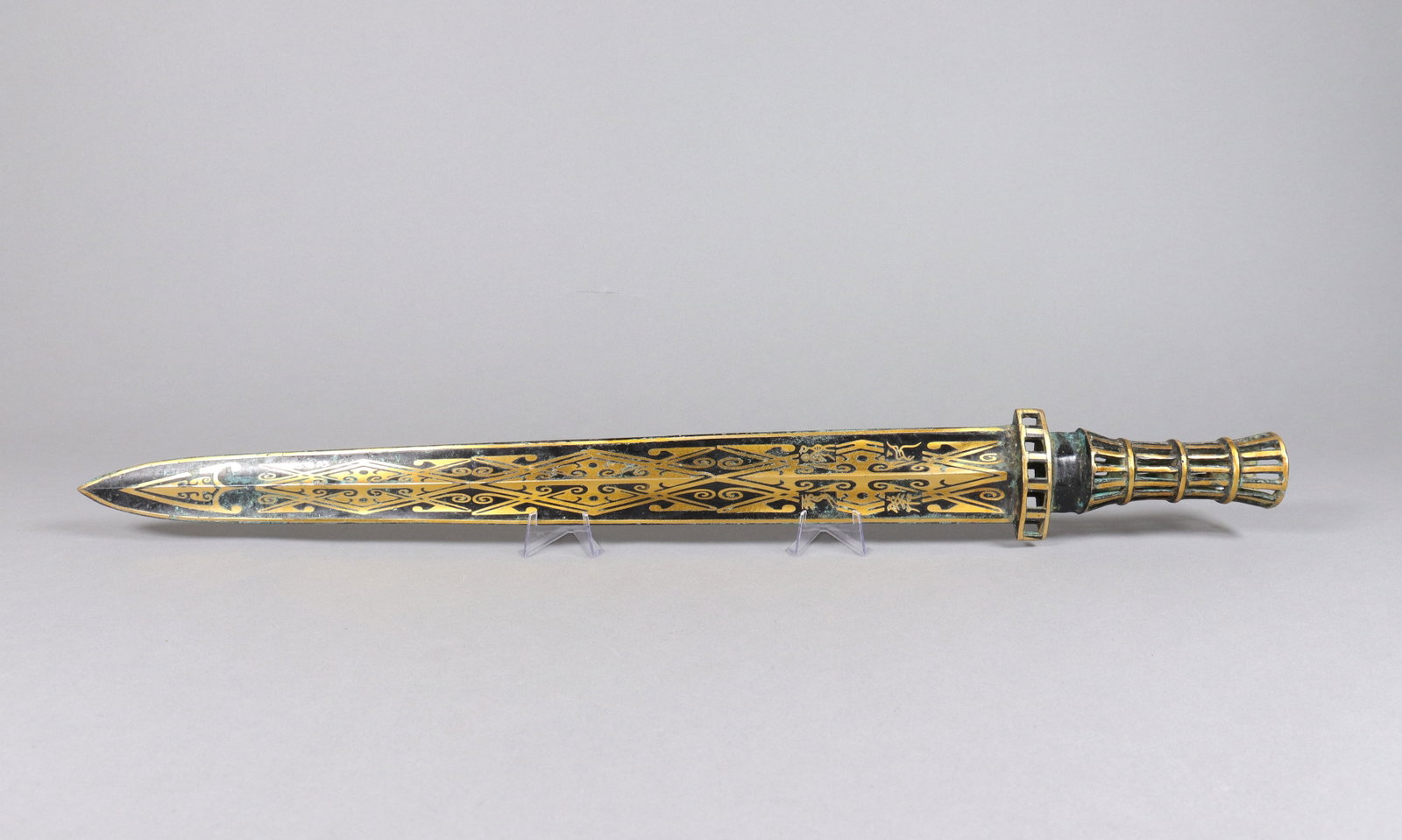 Chinese long bronze sword (1 of 6)