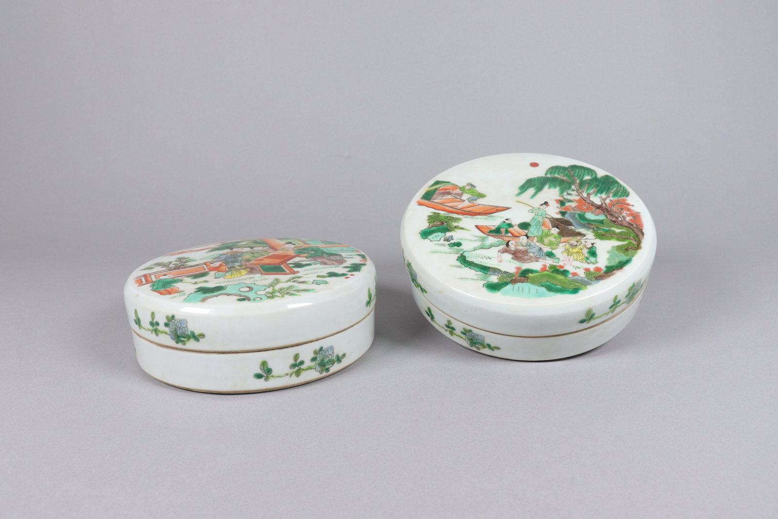 Lots Chinese round box (1 of 7)