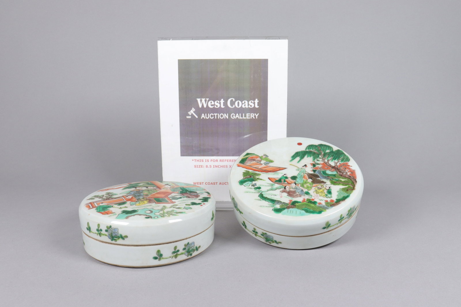 Lots Chinese round box - 2