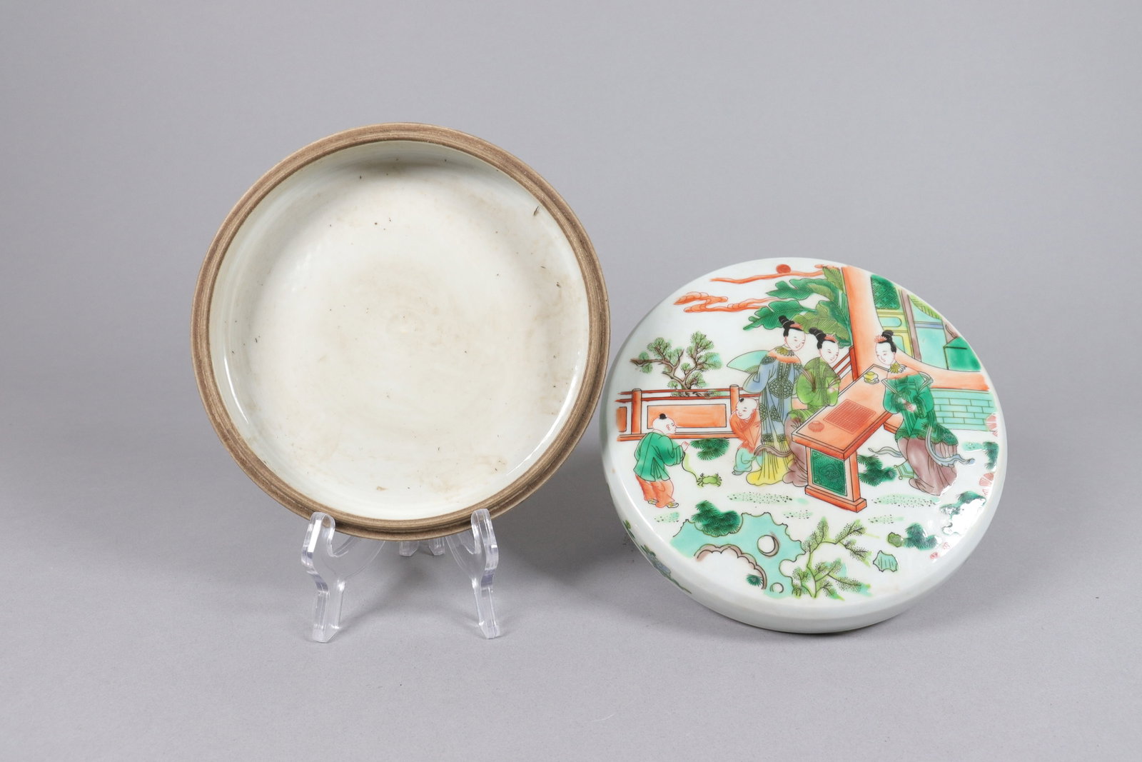 Lots Chinese round box - 3