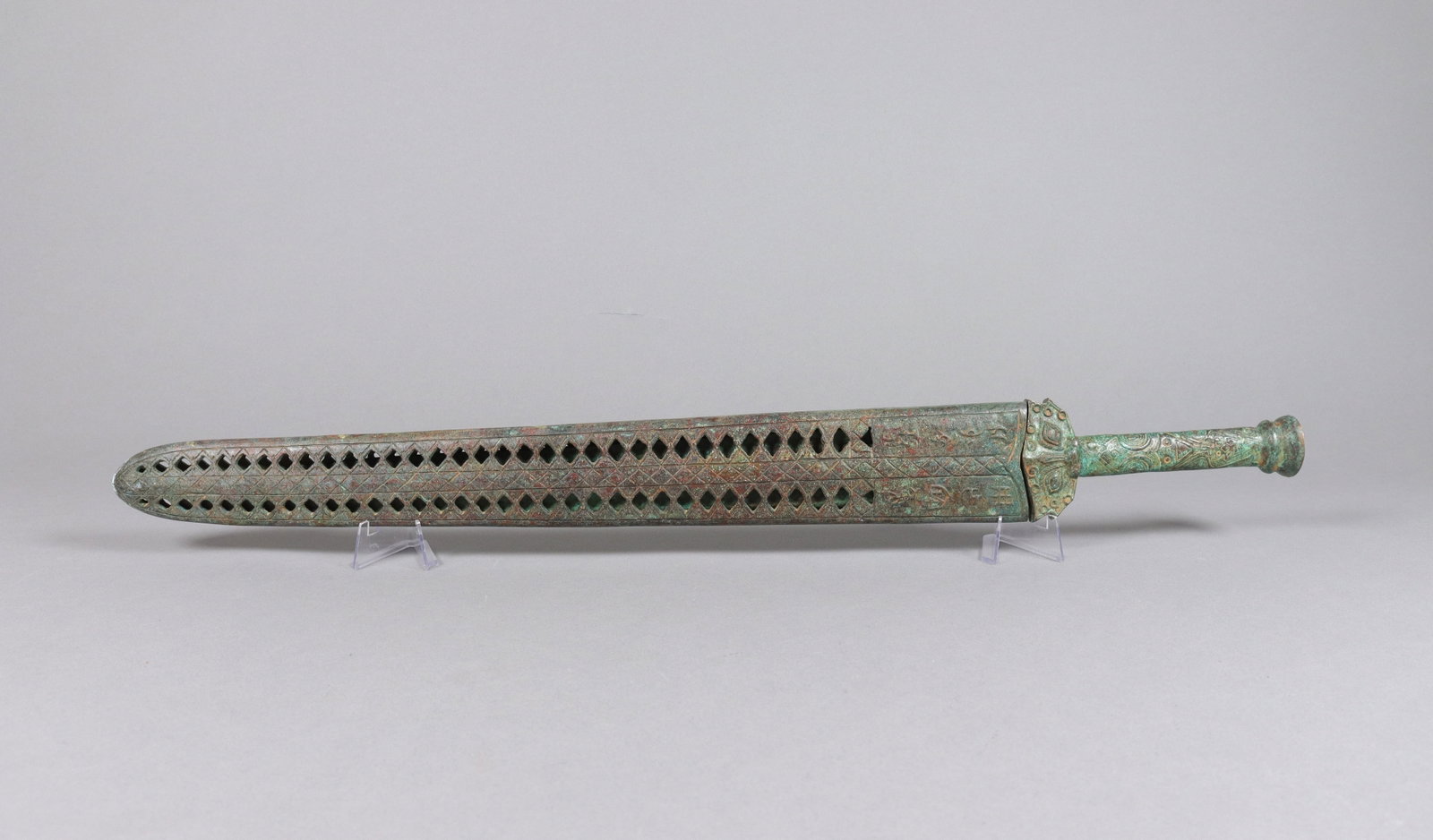 Chinese long bronze sword (1 of 7)