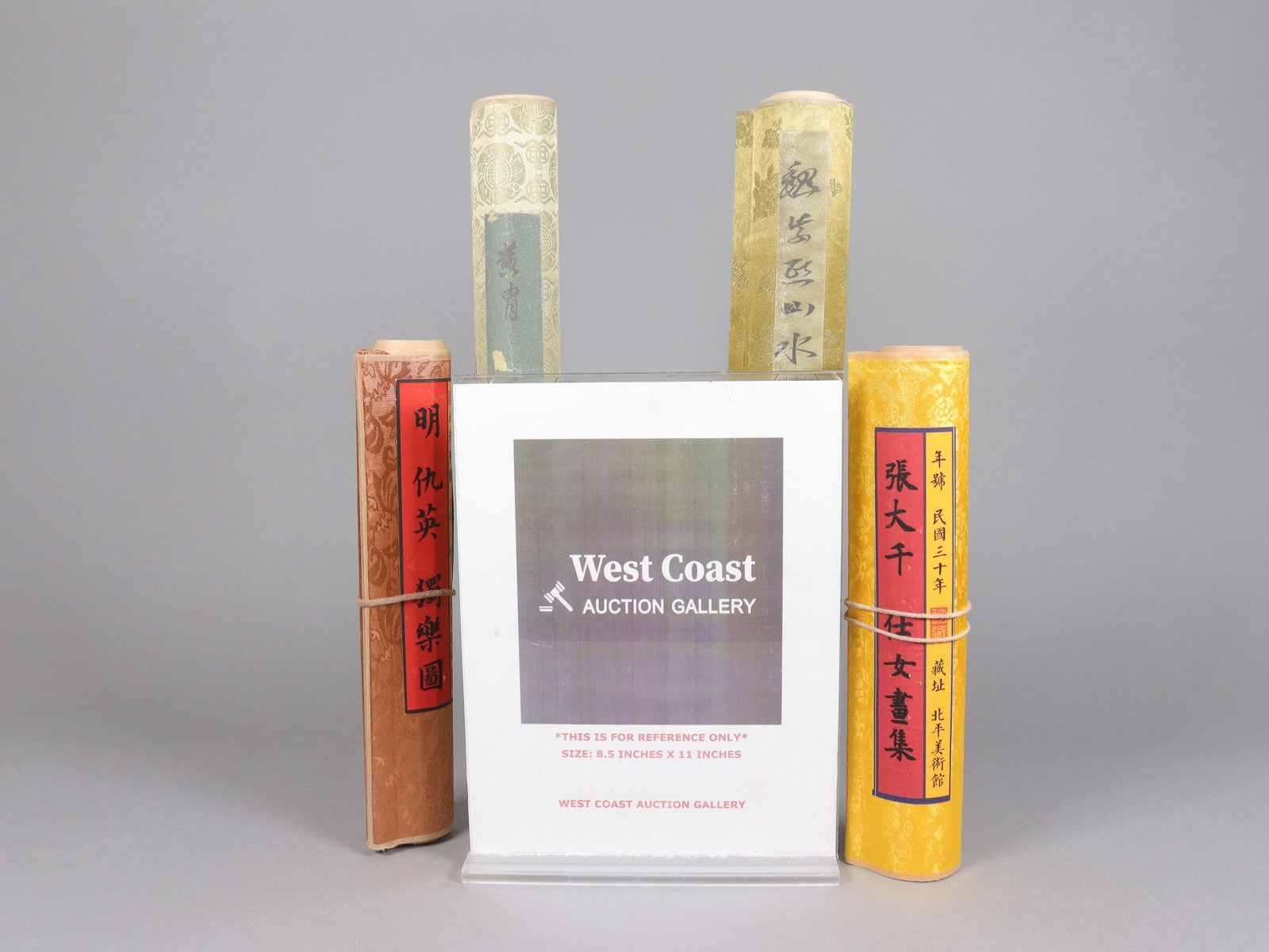 Lots Chinese art scrolls - 2
