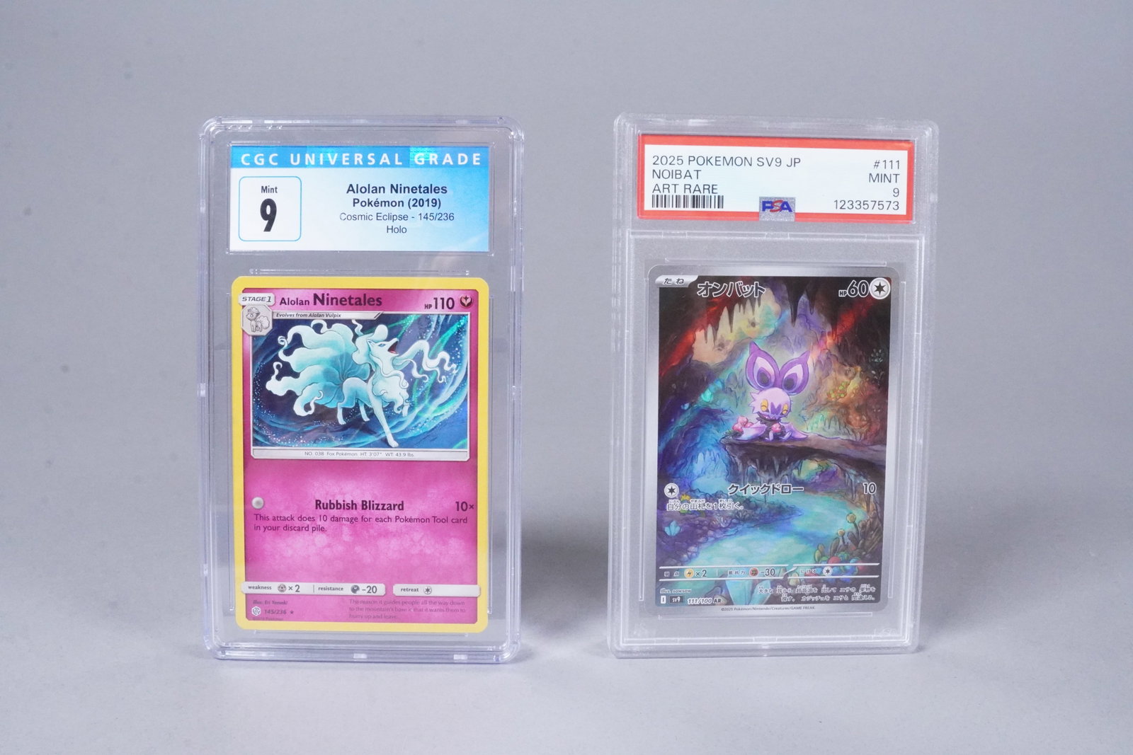 2 Pokemon cards PSA CGC (1 of 6)