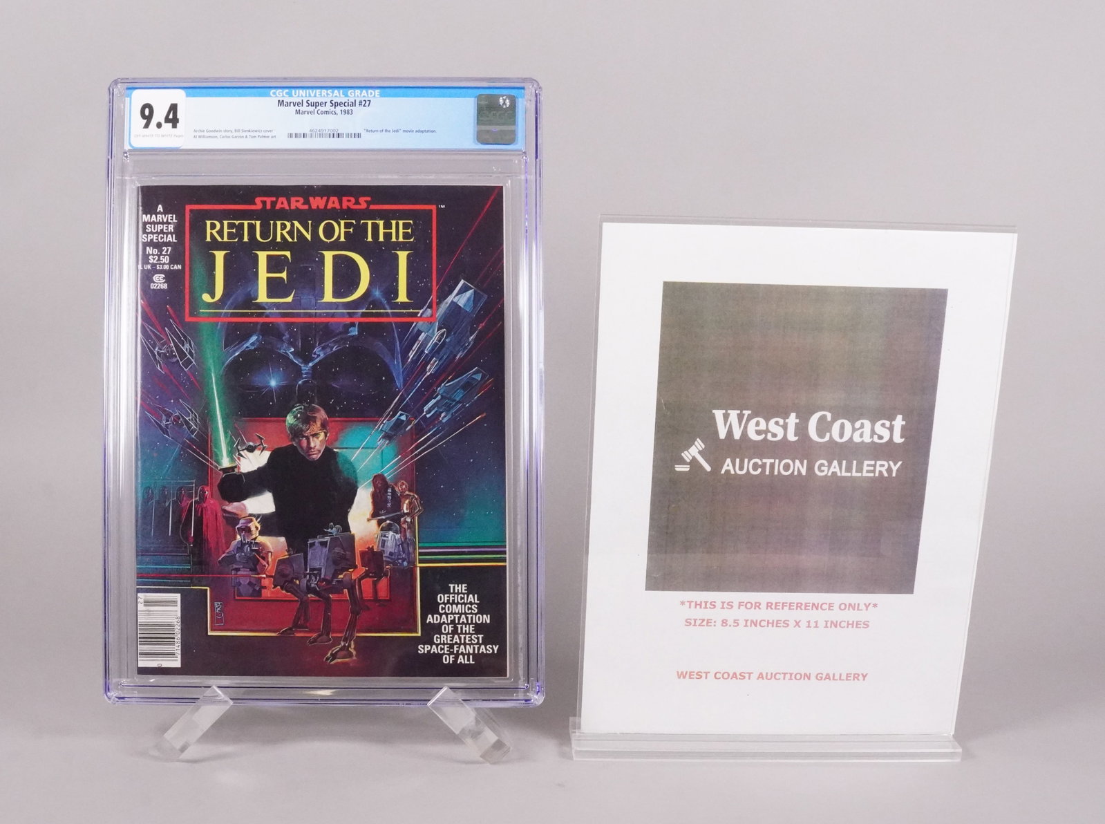 1983 Star Wars comic CGC - 2