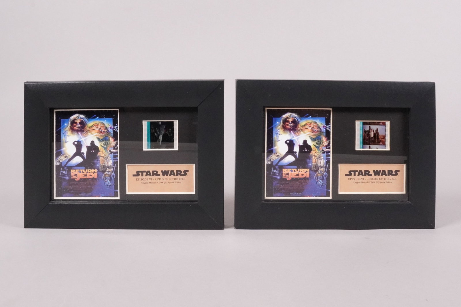 2 Star Wars original movie cell: 2 Star Wars original movie cell.