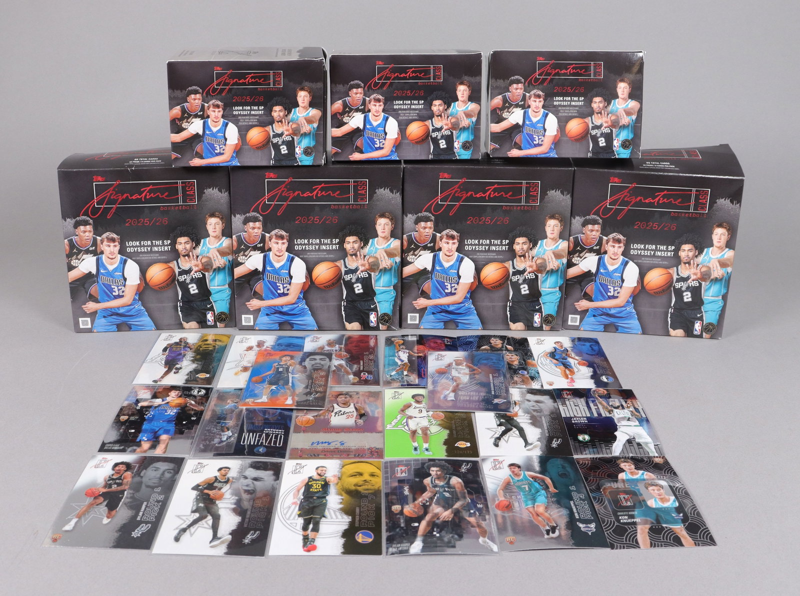 Lots NBA signature cards: Lots NBA signature cards, Cooper Flagg rookie cards.