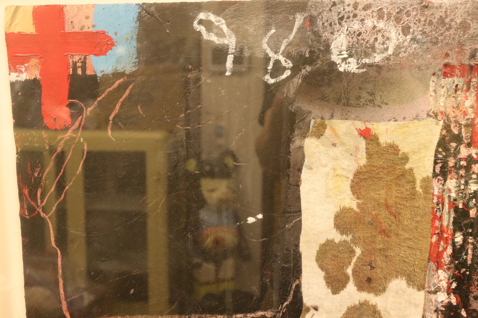 James Havard Mimbres 1990 mixed media art original artwork. - 4