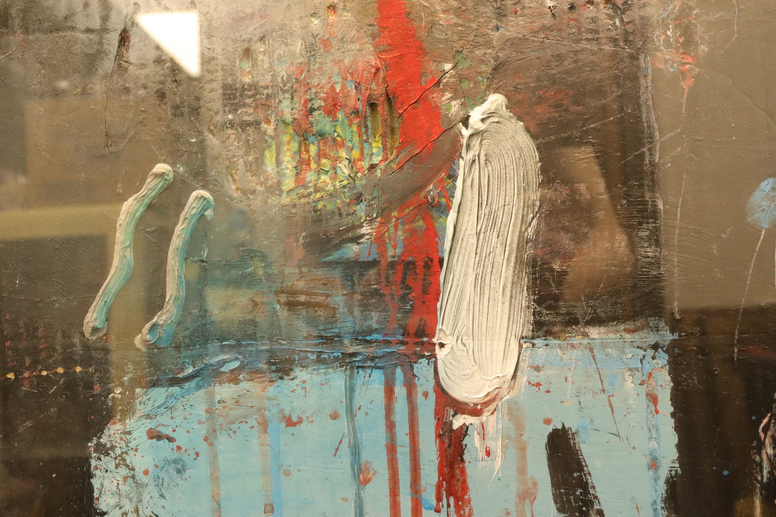 James Havard Mimbres 1990 mixed media art original artwork. - 5