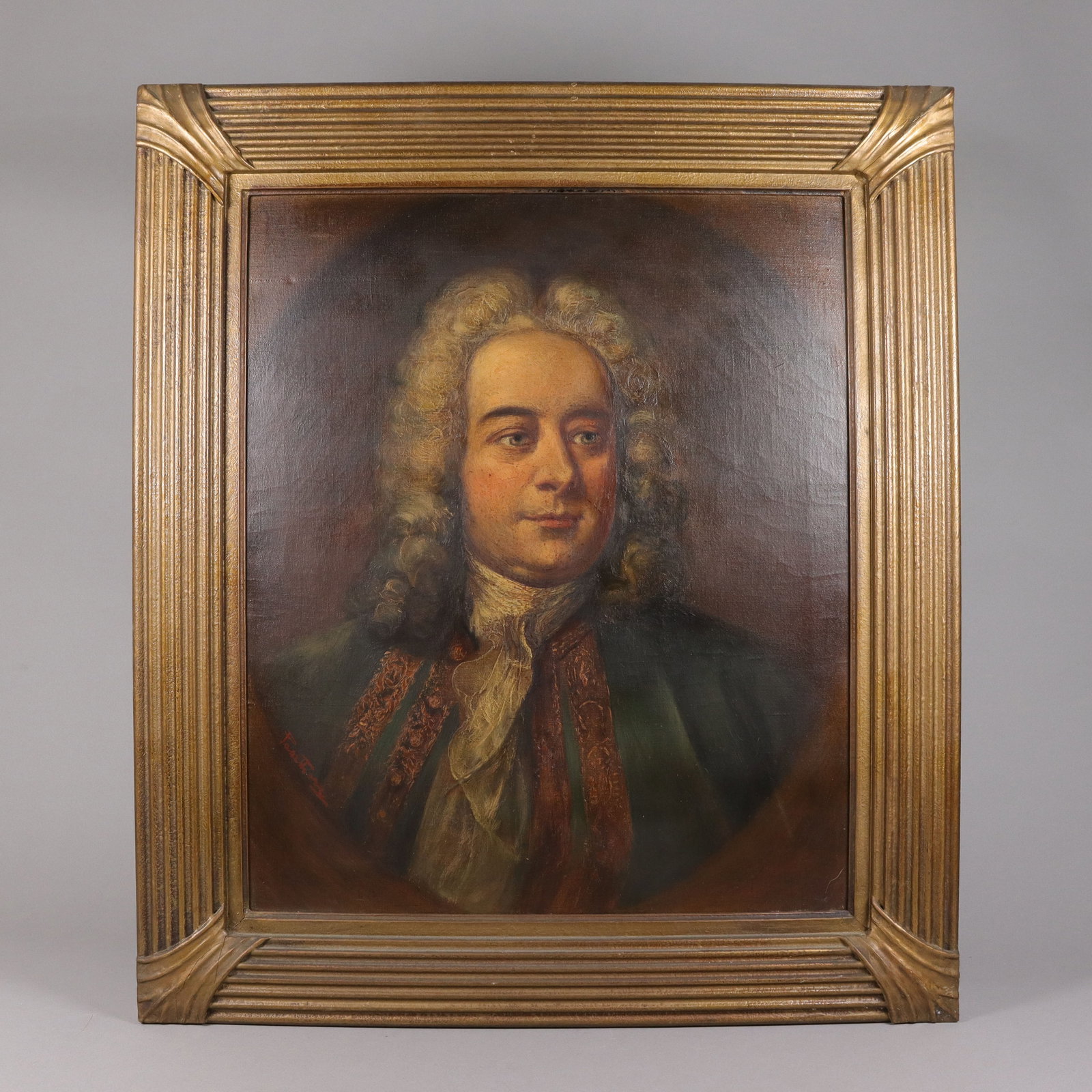 Baron Paszthory antique oil painting (1 of 7)