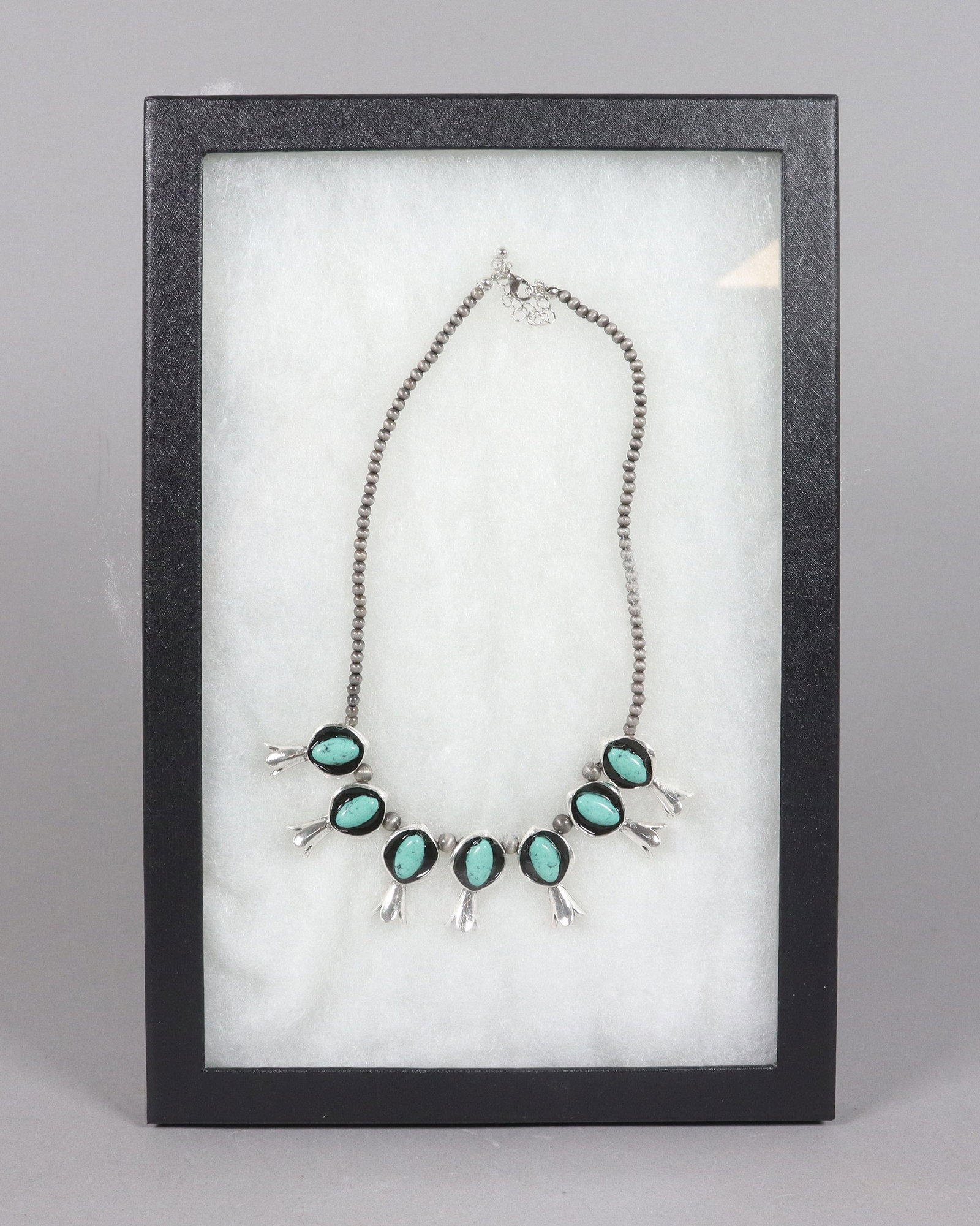 An estate fine necklace: An estate fine necklace, we do not guarantee its age, and material. All sales are final, no return.