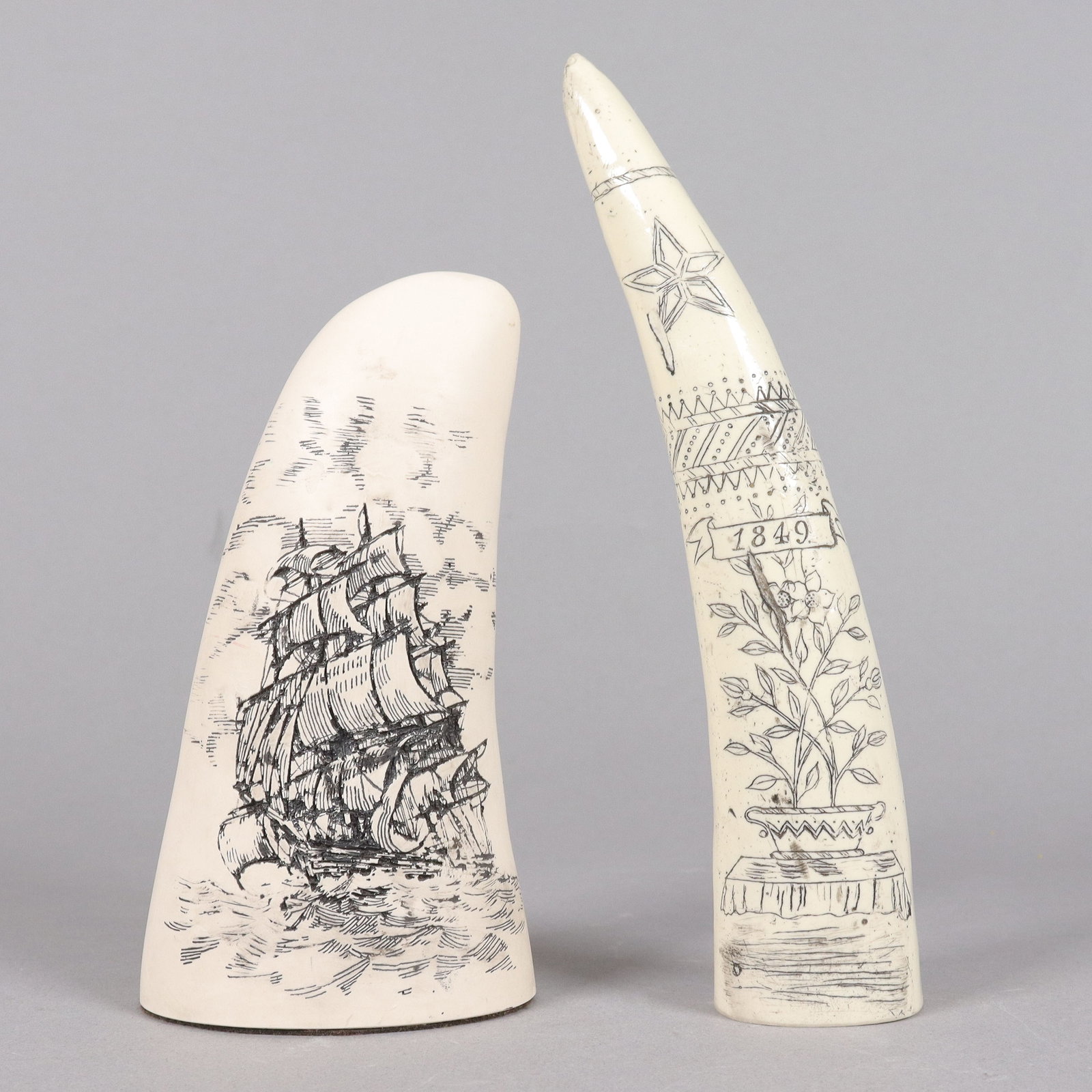 2 estate large carvings ungraded: 2 estate large carvings. We do not guarantee its material, grading, age, or engravings. All sales are final, no return.