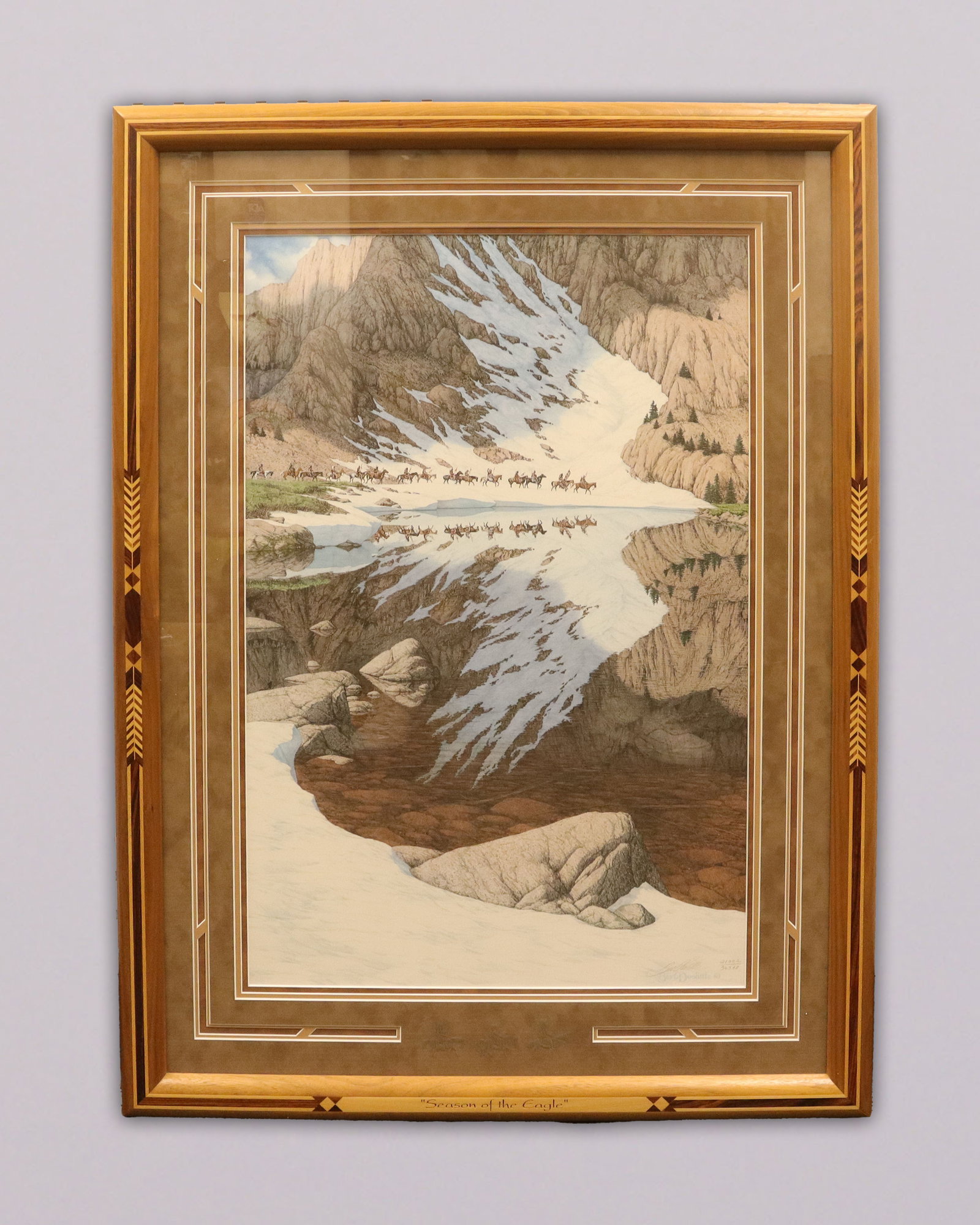 Bev Doolittle vintage lithographs framed (1 of 8)