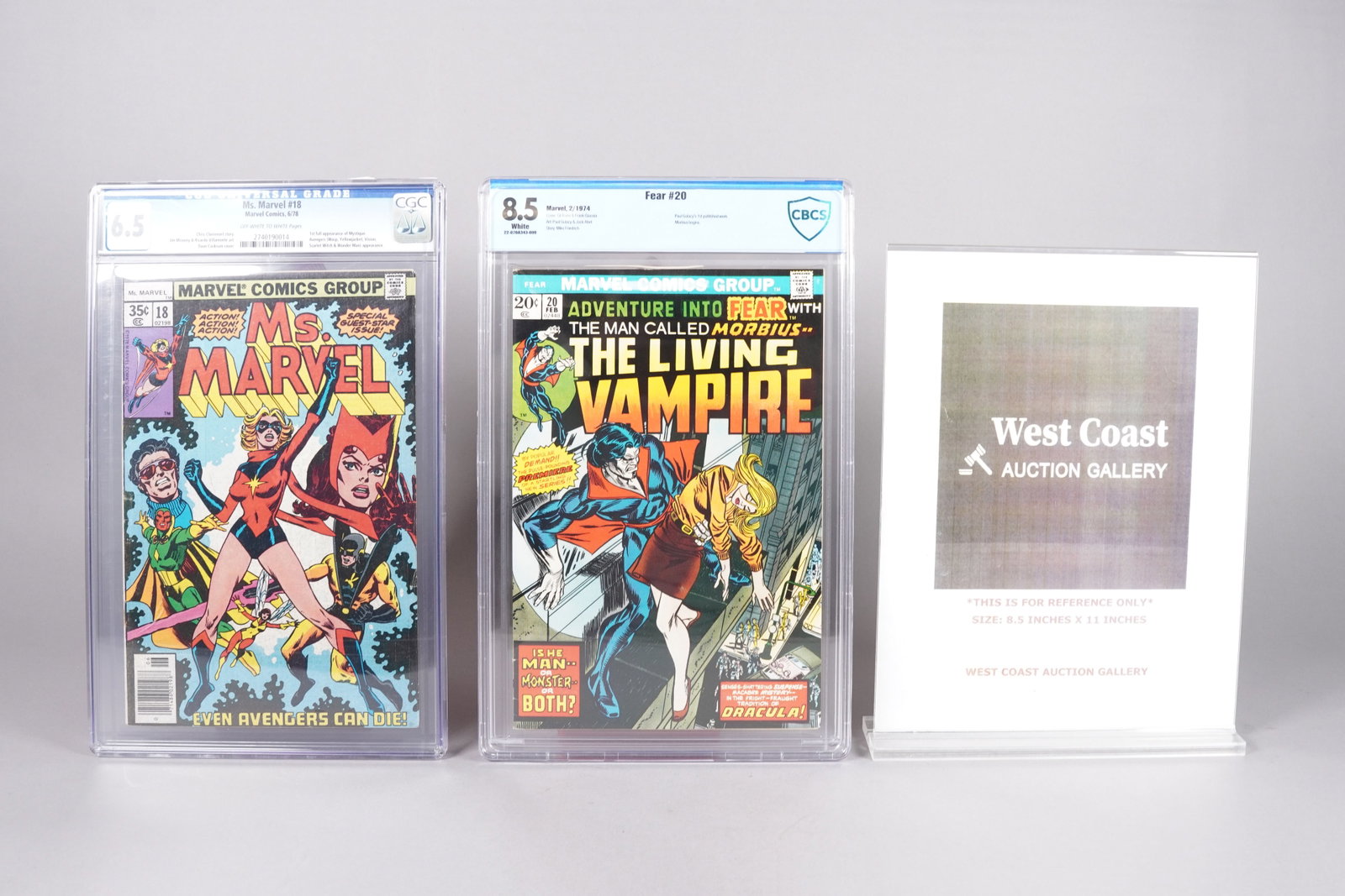 2 Marvel fine comics CGC - 2