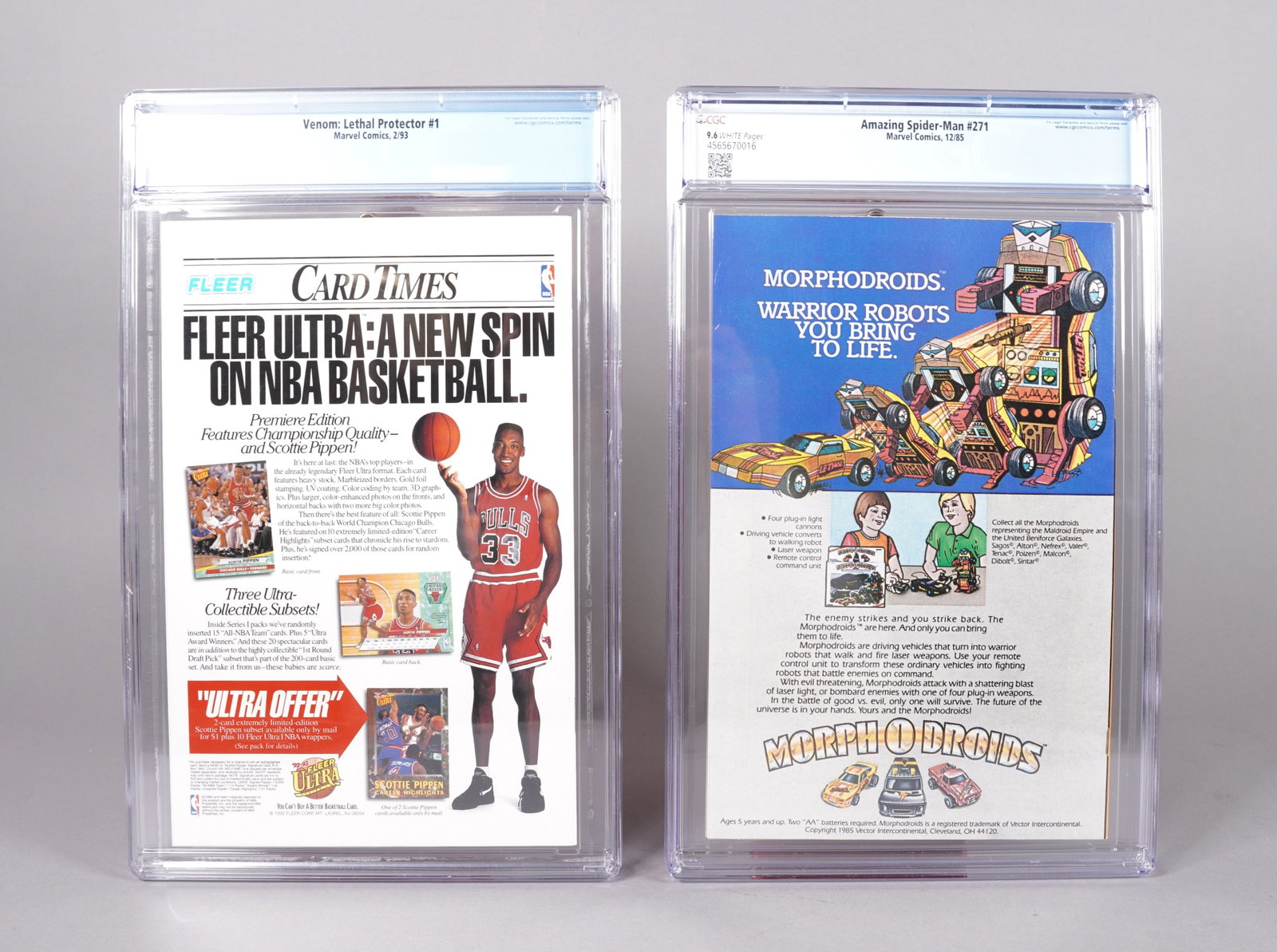2 Marvel fine comics CGC - 5