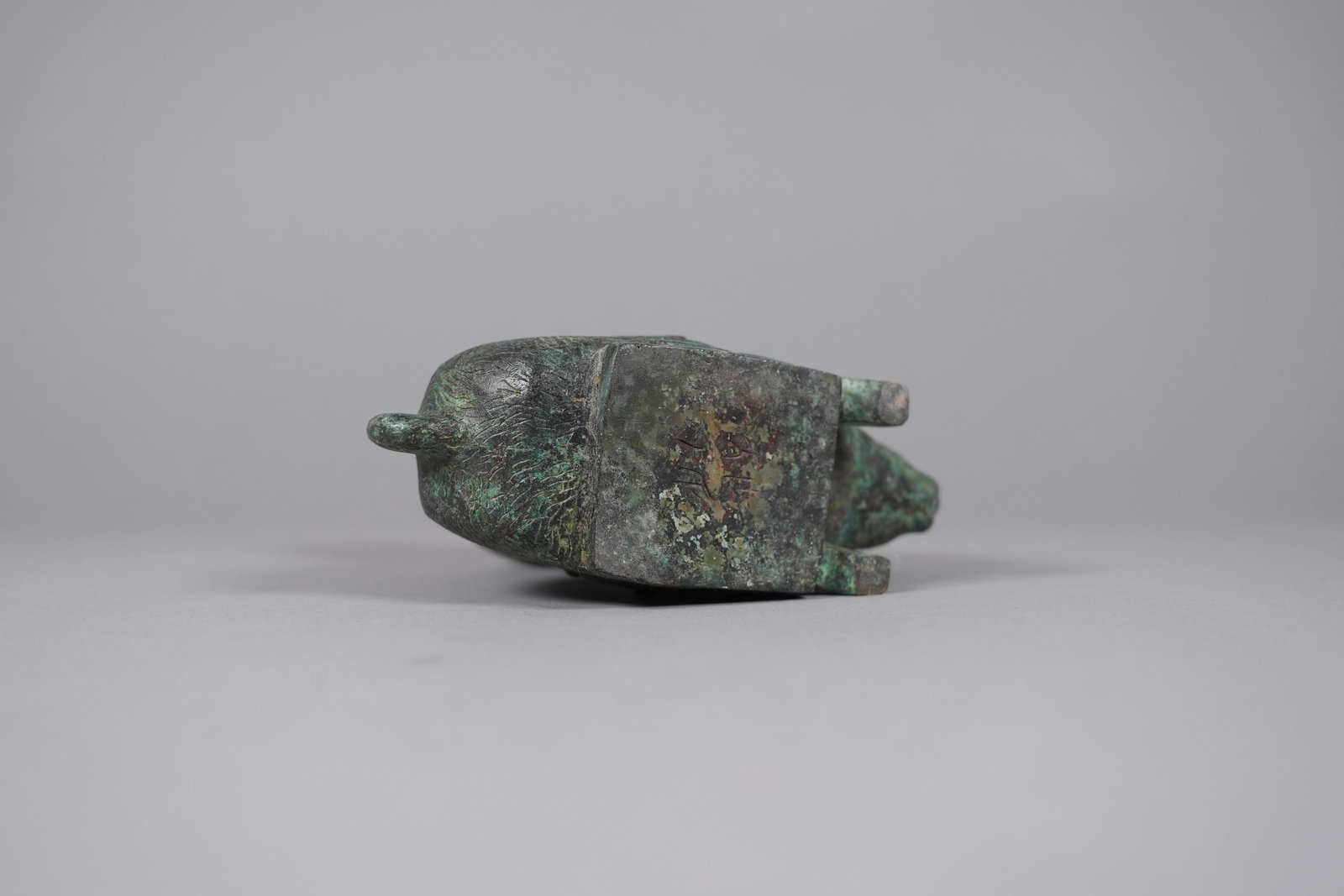 2 Chinese bronze finials - 4