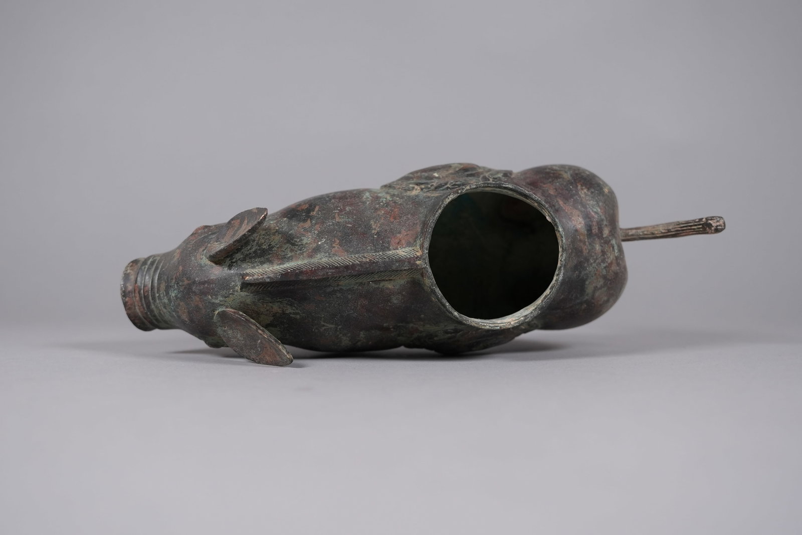 2 Chinese bronze finials - 5
