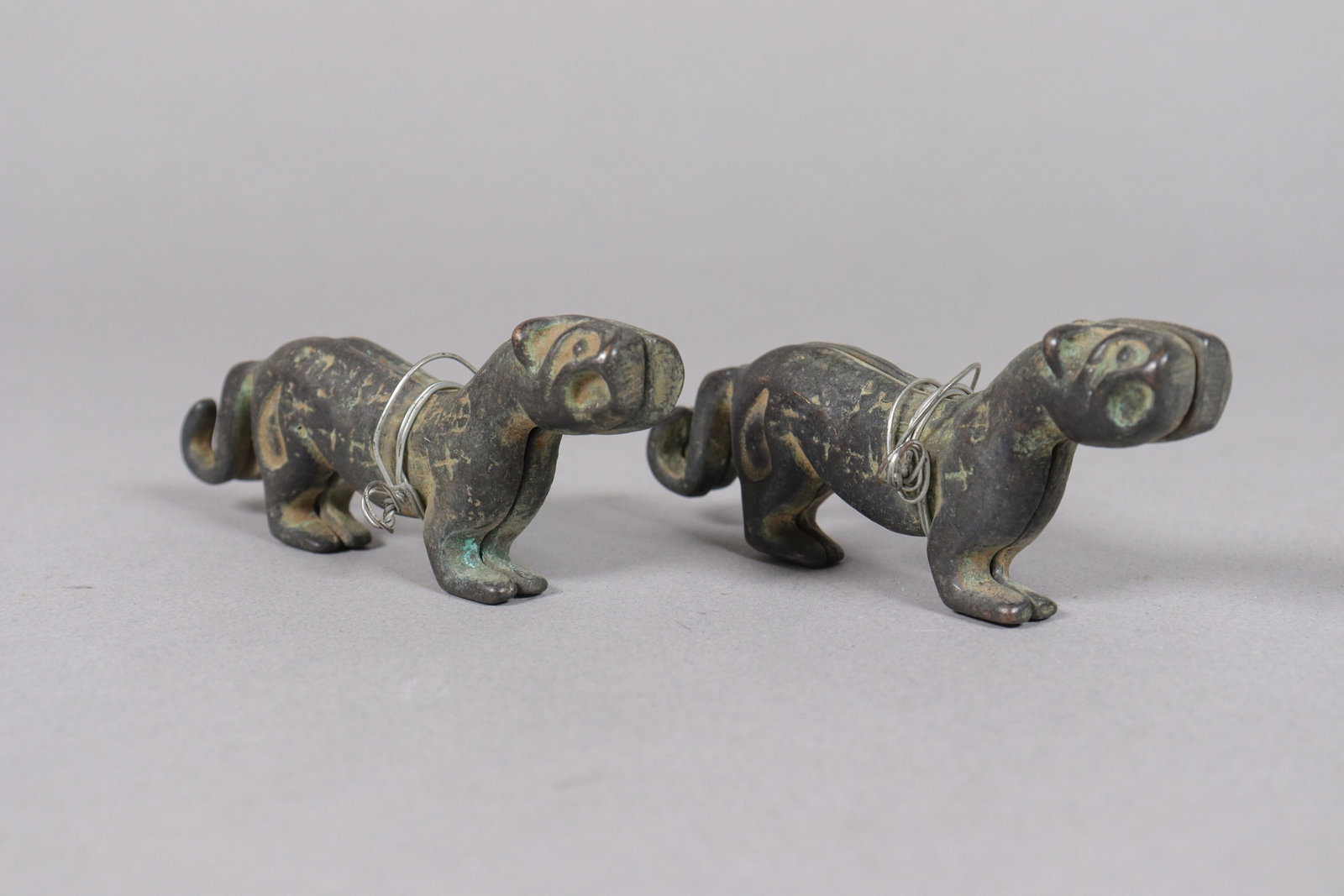 Lots Chinese metallic items - 3