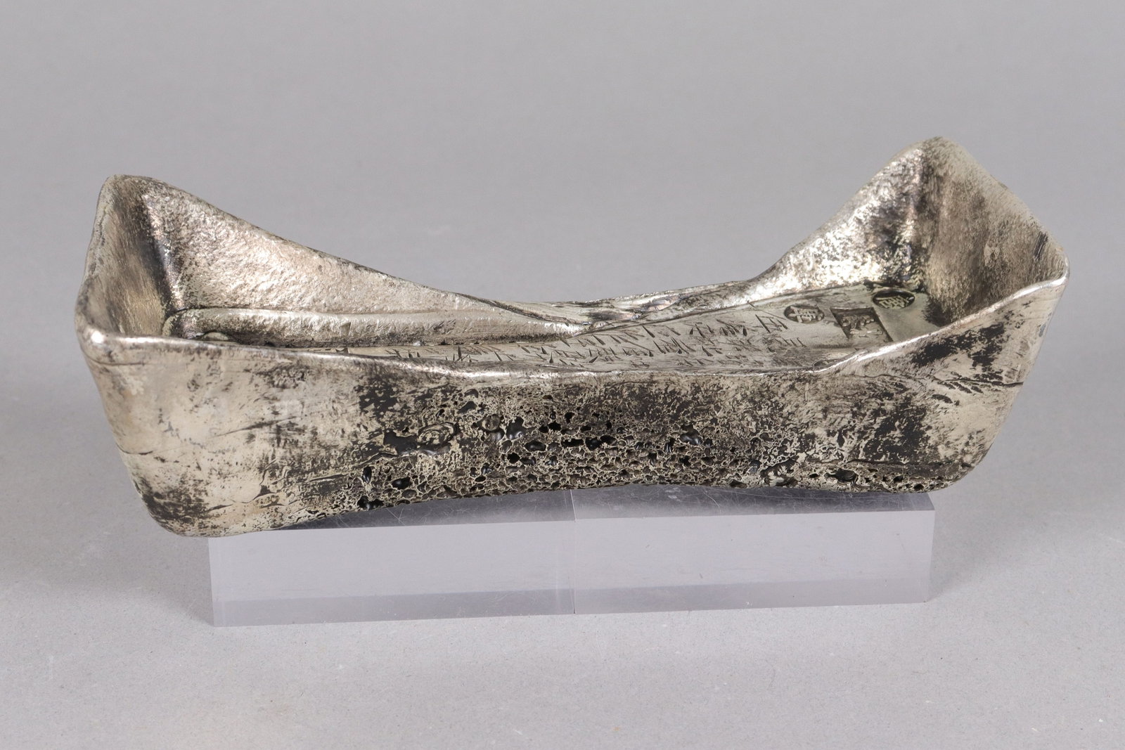 Chinese fine ingot ungraded: Chinese fine ingot, ungraded. We do not guarantee its material, age, engraving or carving. All sales are final, no return.