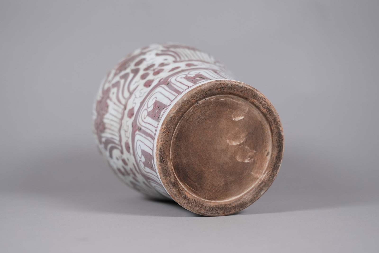 Chinese fine copper vase - 4