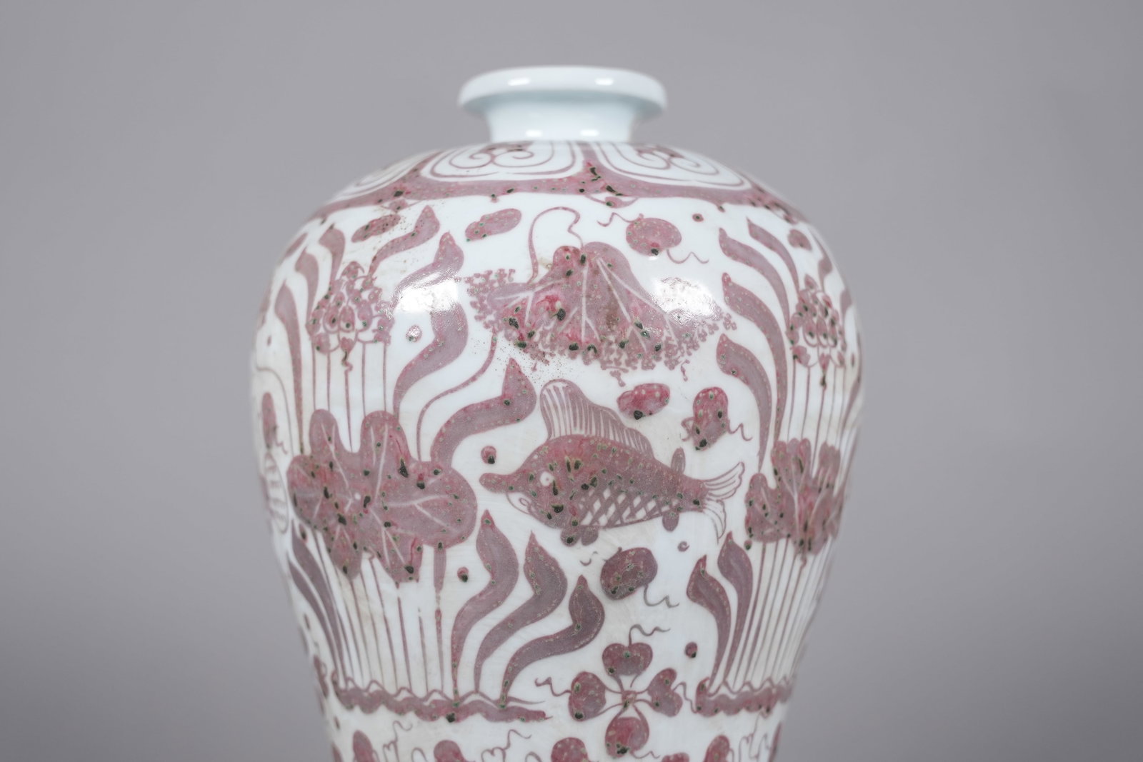 Chinese fine copper vase - 5