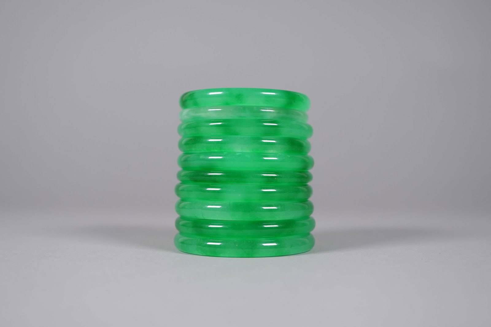 Lots Chinese green bangles - 5
