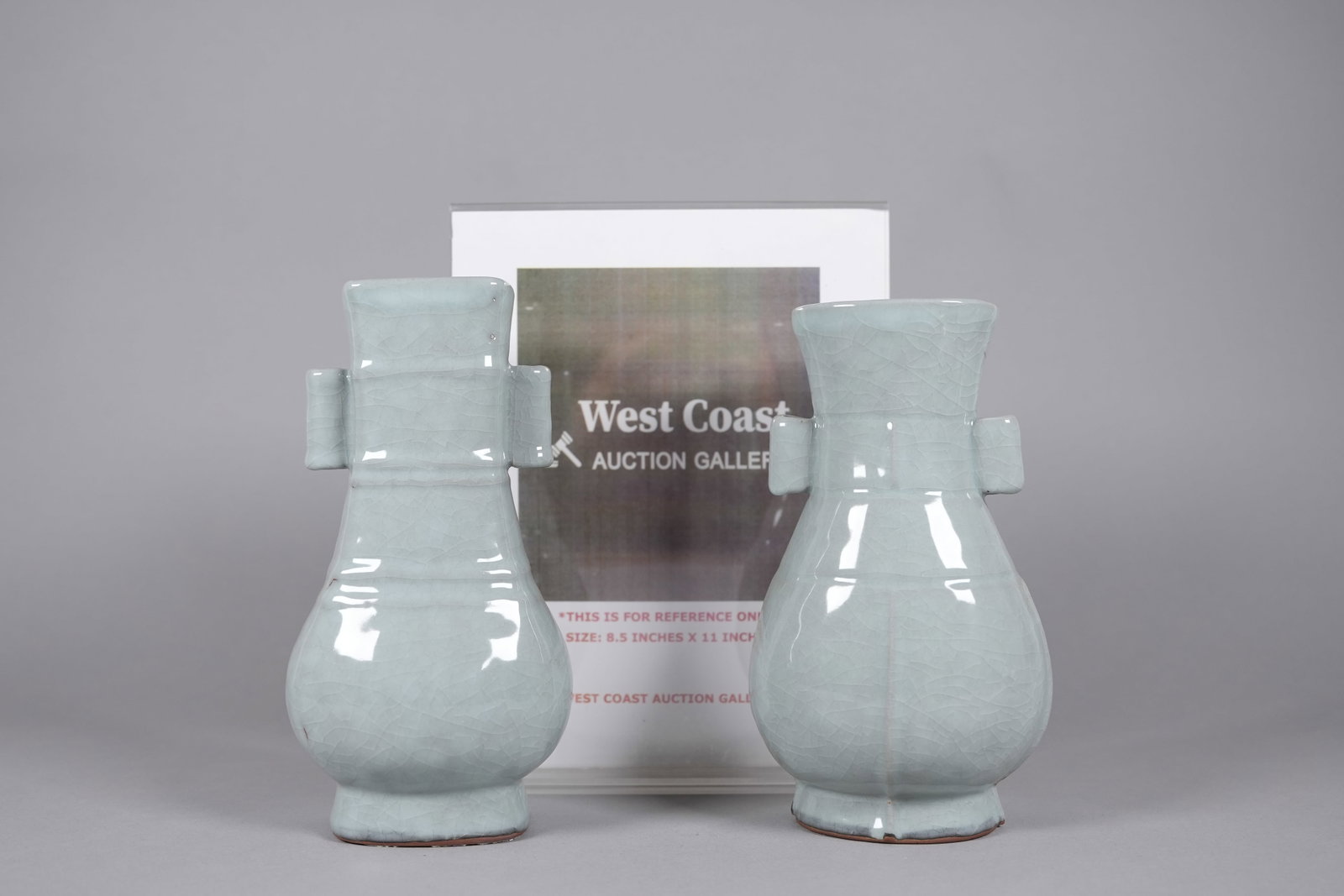 2 Chinese celadon vase - 2