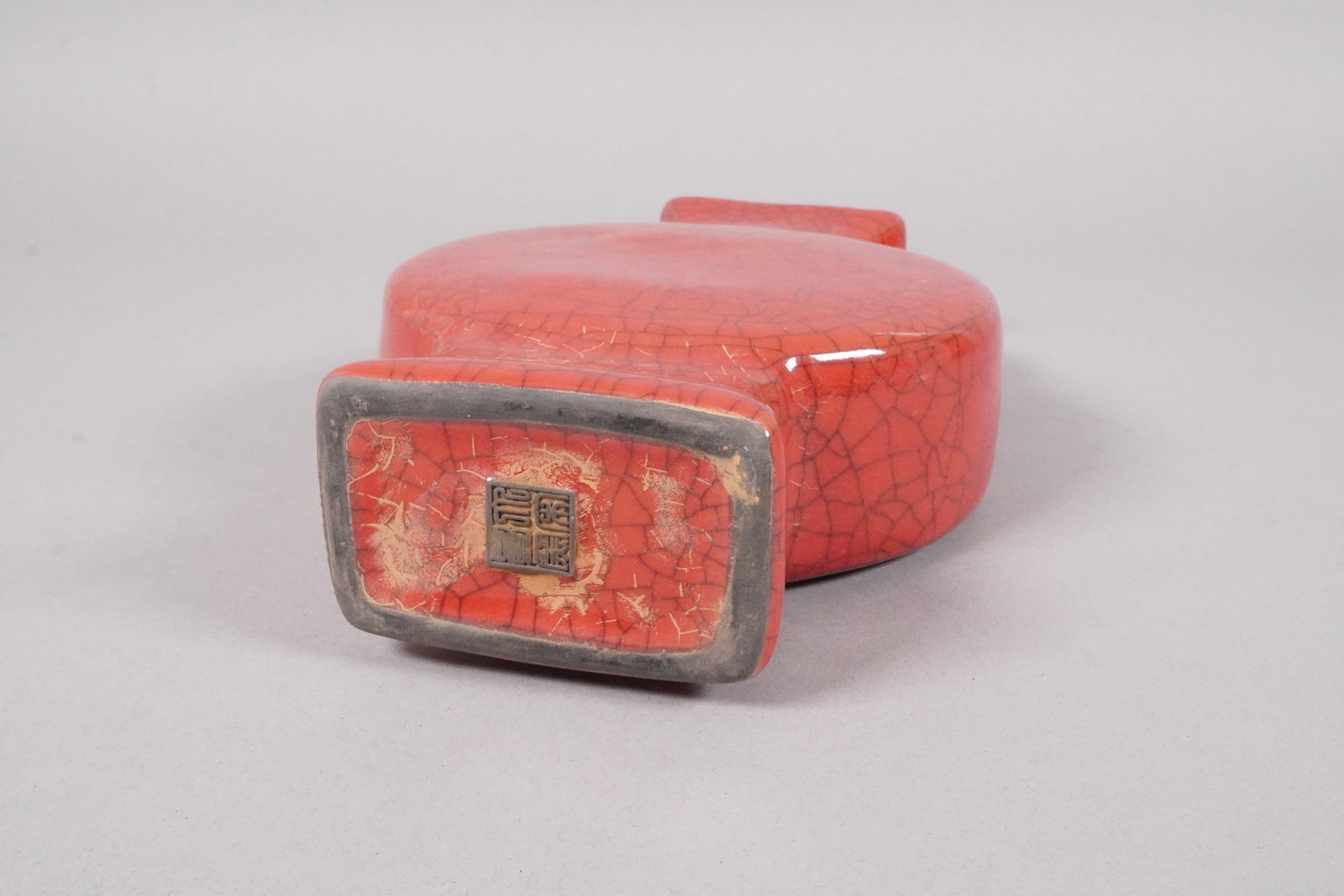 2 Chinese red vase - 4