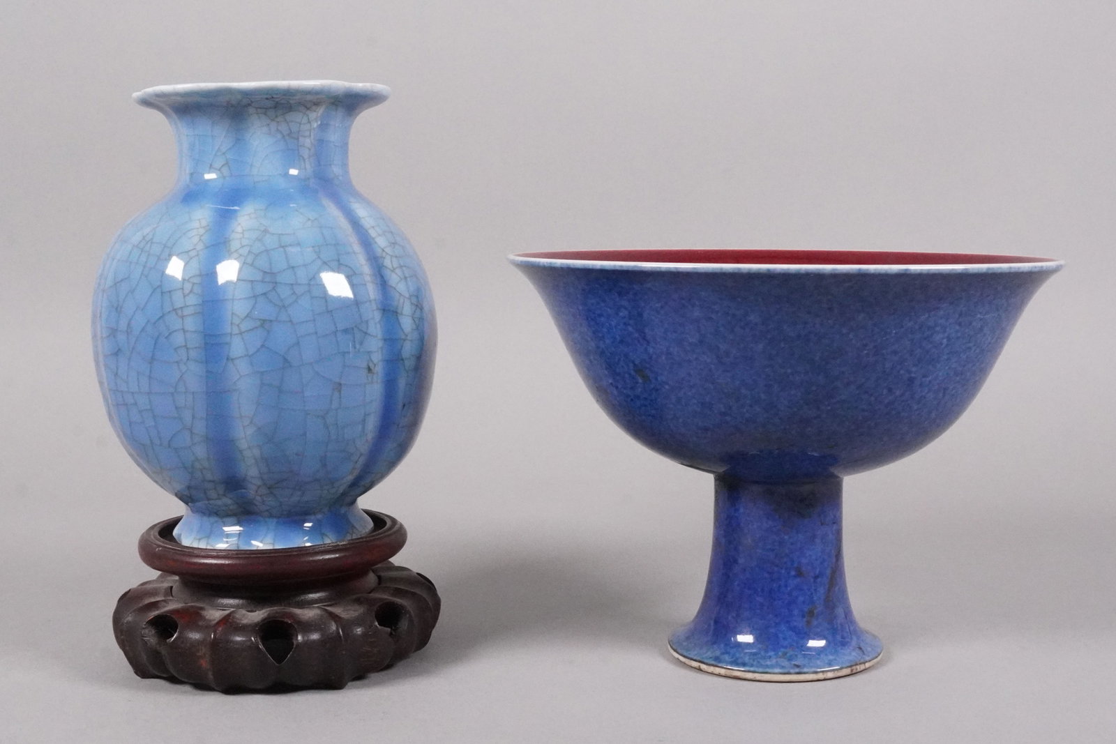 Lots Chinese porcelains item: Lots Chinese porcelain items, largest H: 5" x W: 6.75."