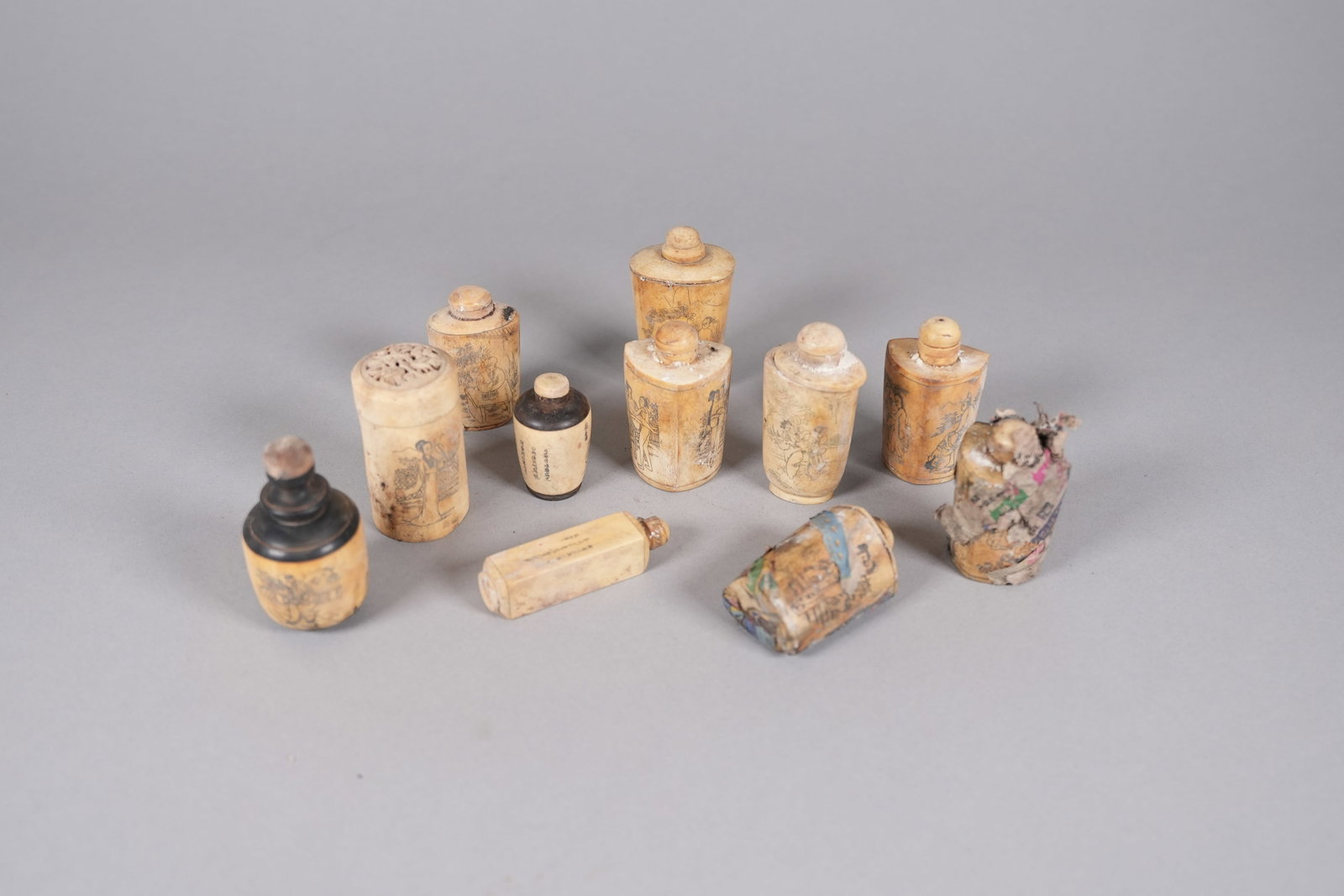 Lots Chinese carved items - 5
