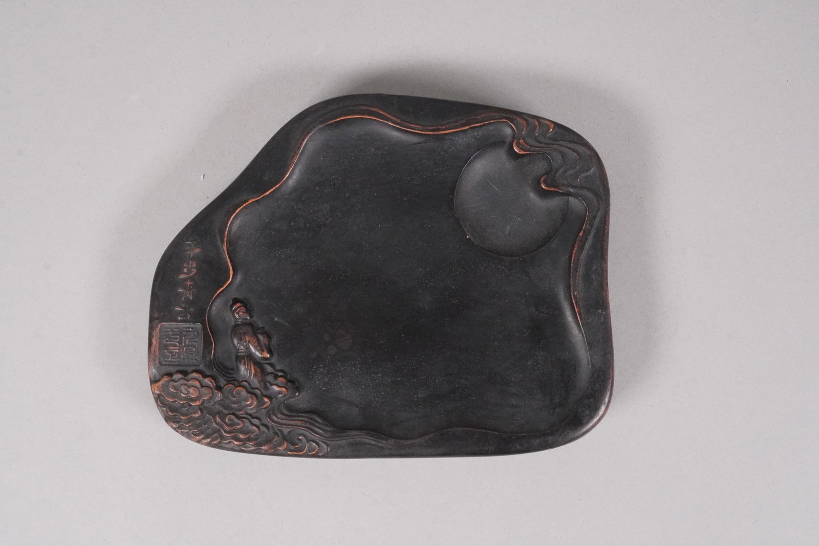 Chinese fine ink stone: Chinese fine ink stone.
