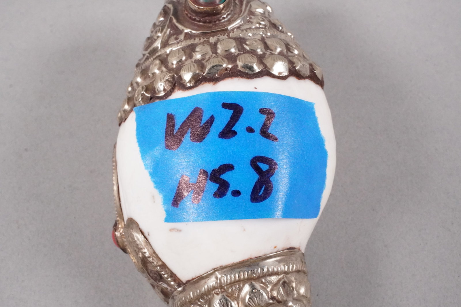 Tibetan fine praying shell - 7